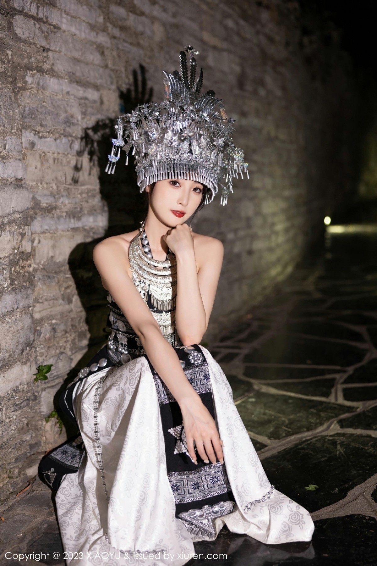 [XIAOYU语画界] 2023.07.17 VOL.1071 林星阑 蓝杏色旗袍 性感写真 [93+1P] 封面