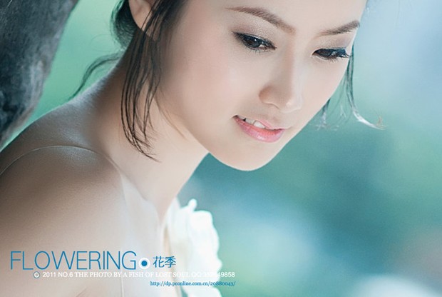 青春美少女五月花季写真大片 封面
