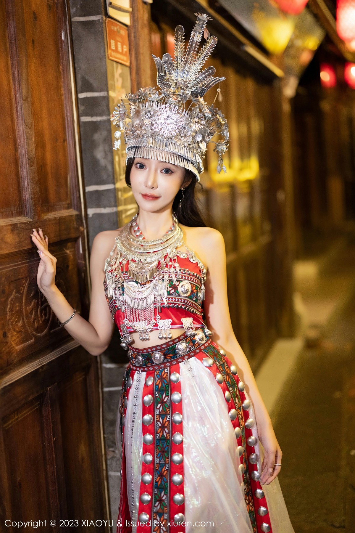 [XIAOYU语画界] 2023.08.14 VOL.1091 王馨瑶yanni 性感少数民族服饰 贵州旅拍写真 [82+1P] 第 76 张