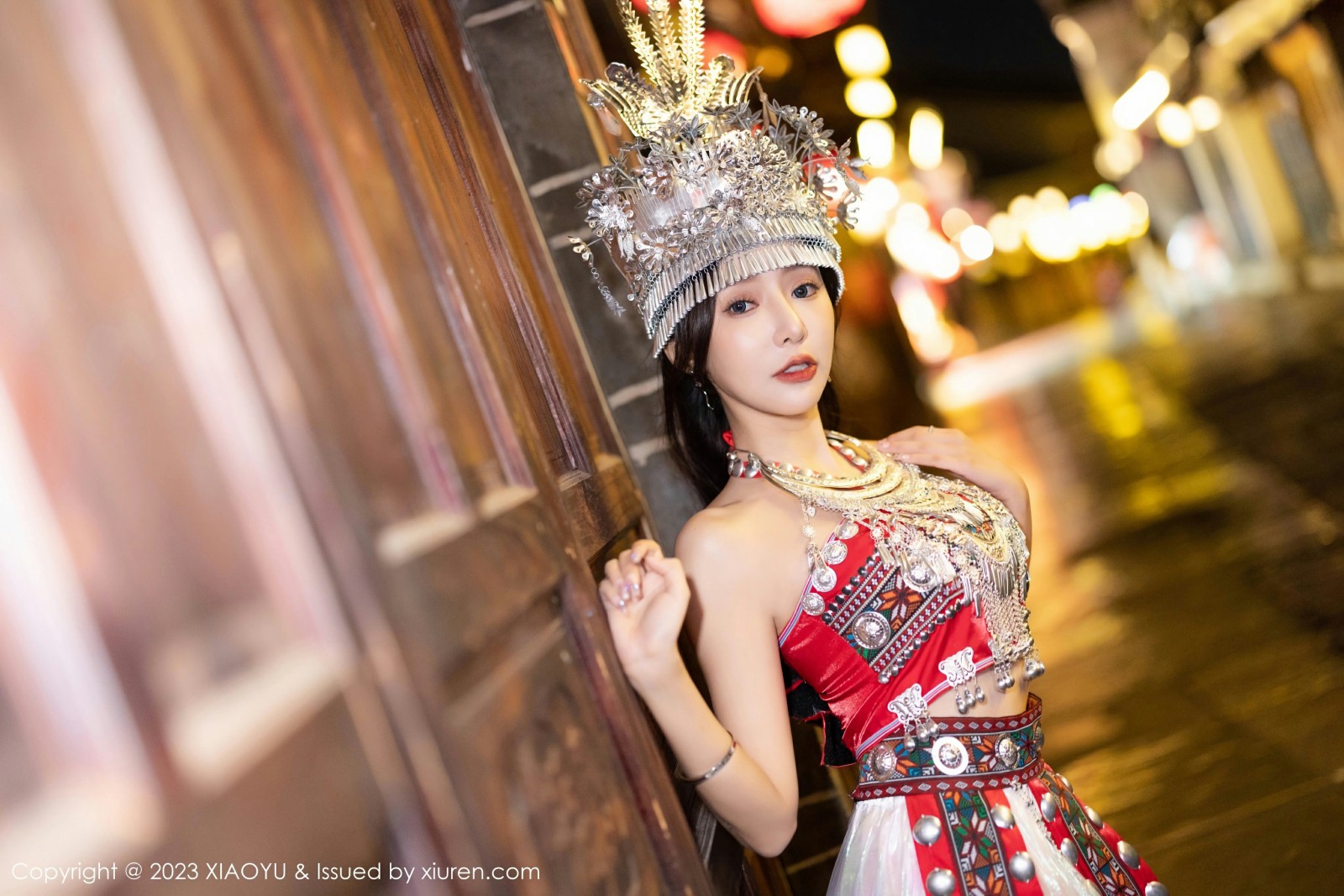 [XIAOYU语画界] 2023.08.14 VOL.1091 王馨瑶yanni 性感少数民族服饰 贵州旅拍写真 [82+1P] 第 79 张