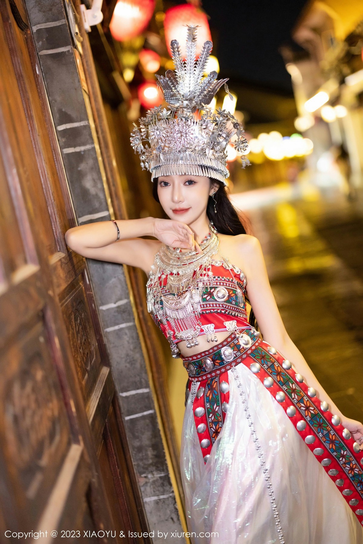 [XIAOYU语画界] 2023.08.14 VOL.1091 王馨瑶yanni 性感少数民族服饰 贵州旅拍写真 [82+1P] 第 81 张