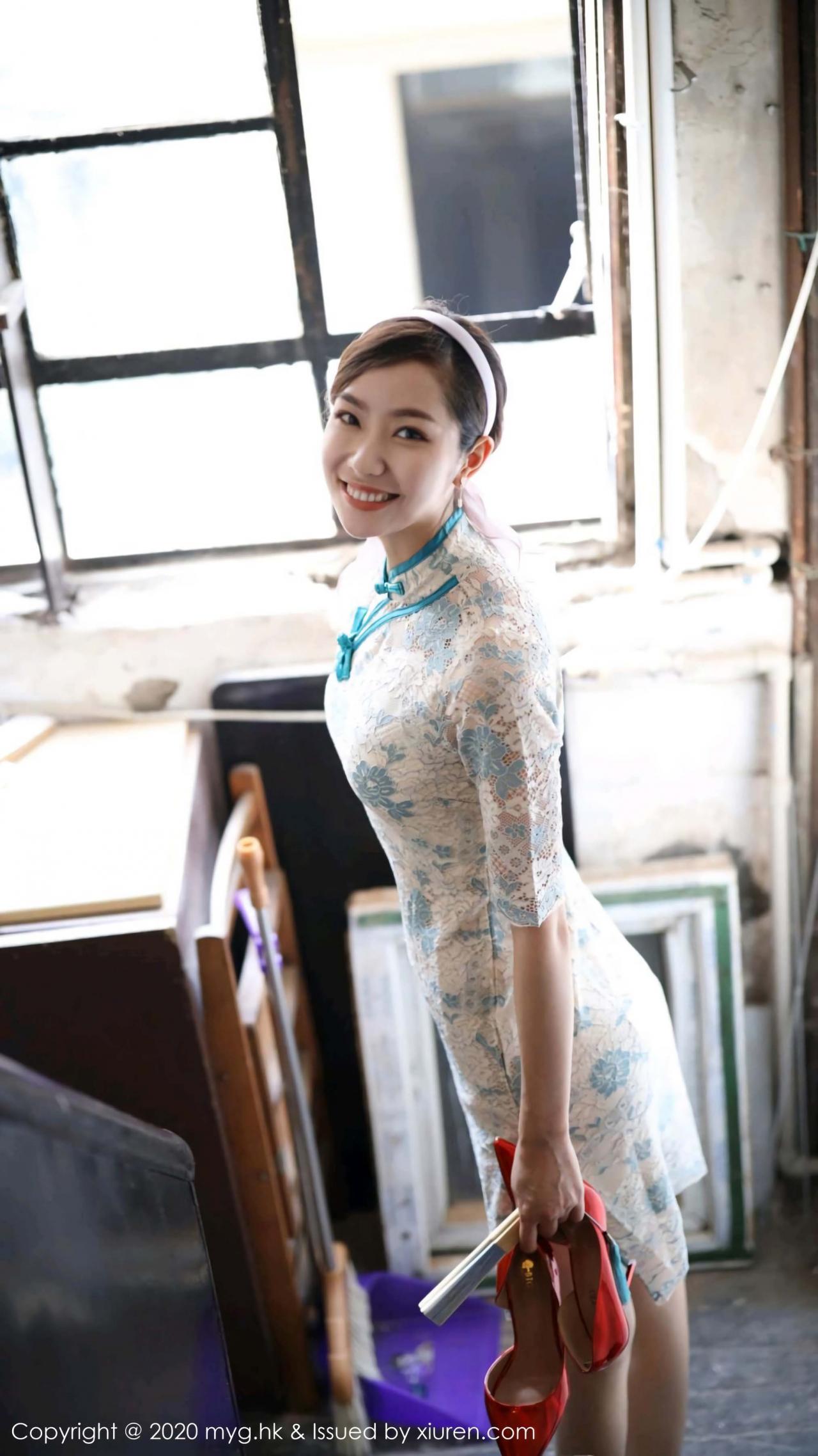 [MyGirl美媛馆] 2020.08.12 VOL.446 方子萱 古典韵味旗袍与现代丝袜 [105+1P] 封面