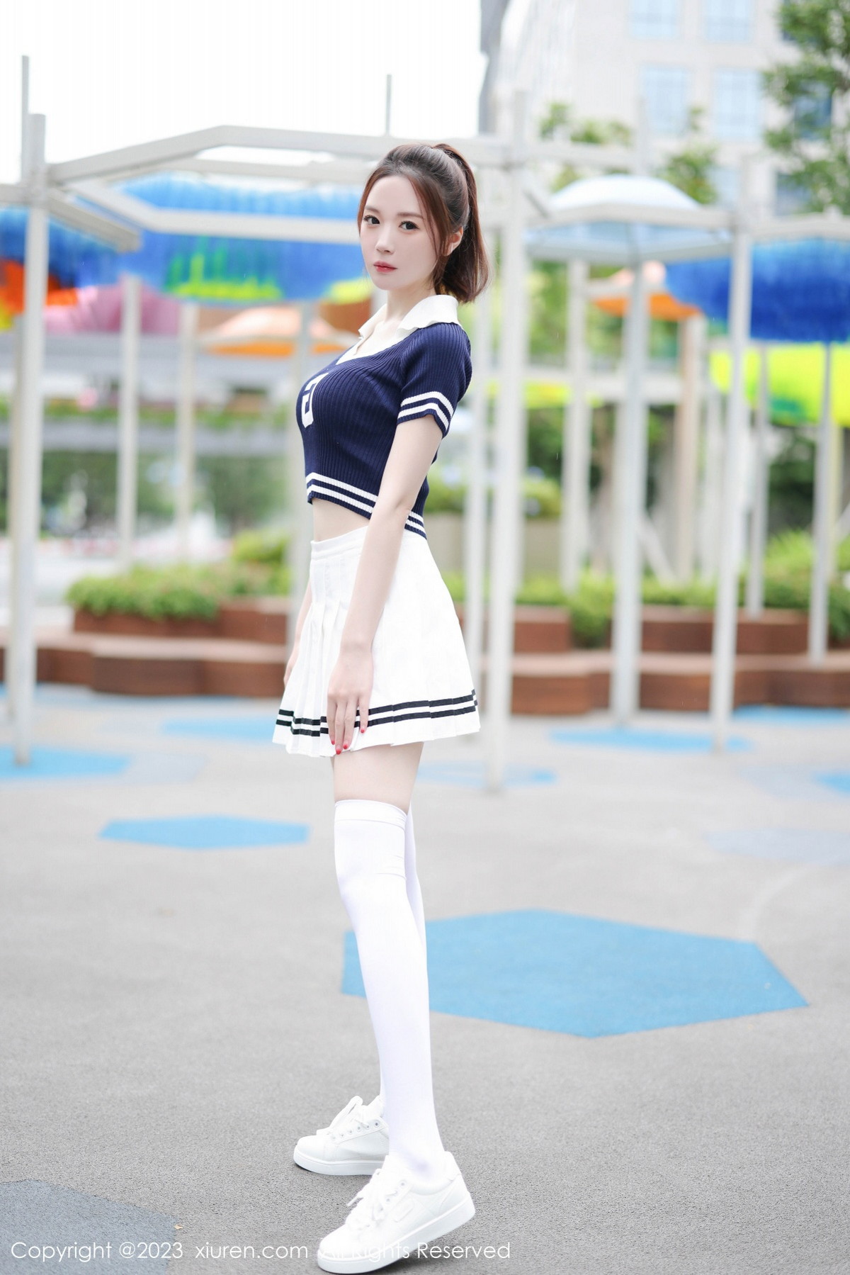 [XiuRen秀人网] 2023.09.20 No.7416 梦心玥 性感运动服饰 安吉旅拍写真 [81+1P] 封面