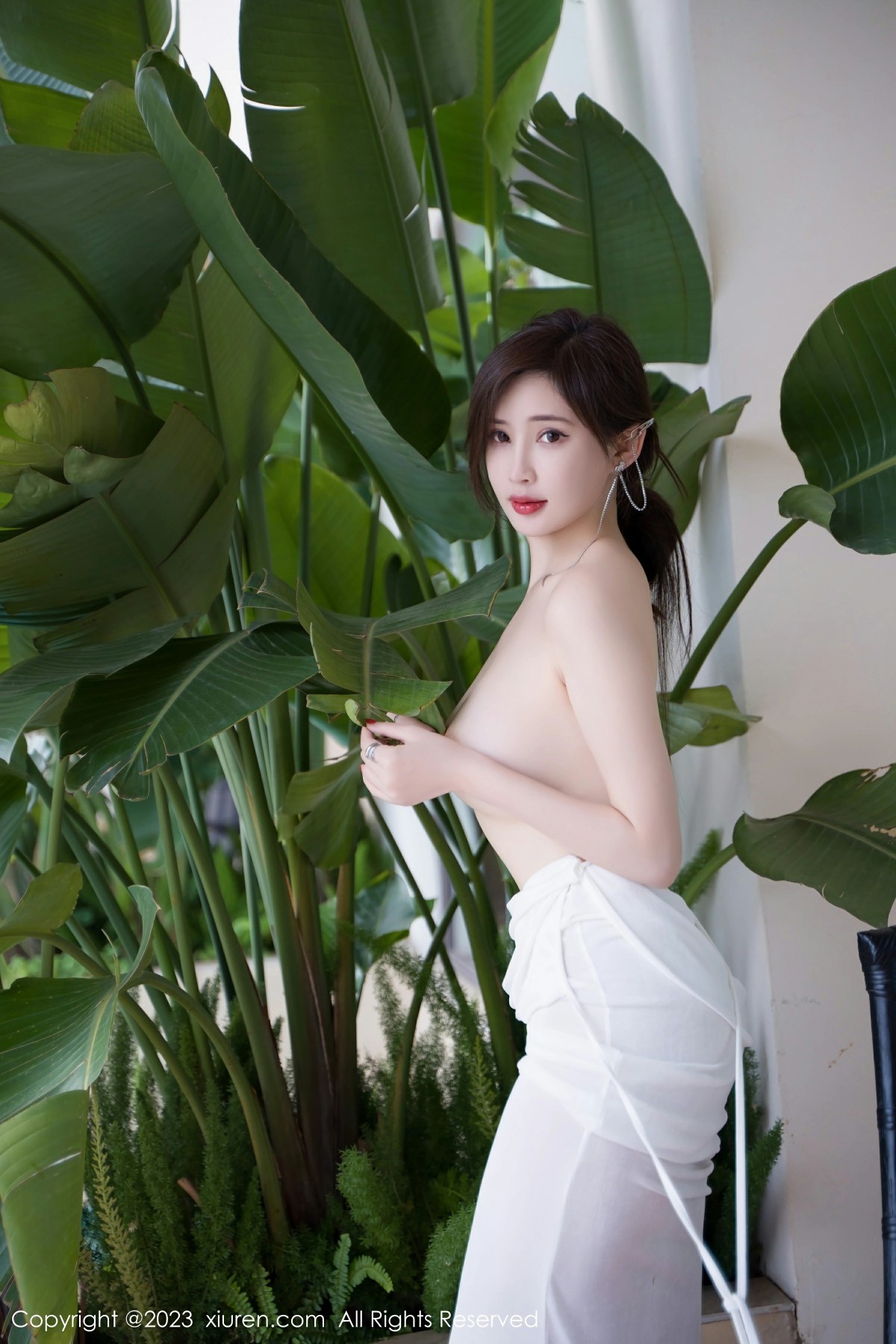 [XiuRen秀人网] 2023.09.28 No.7461 Carol周妍希 性感白色连衣长裙 敦煌心愿旅拍 [69+1P] 封面