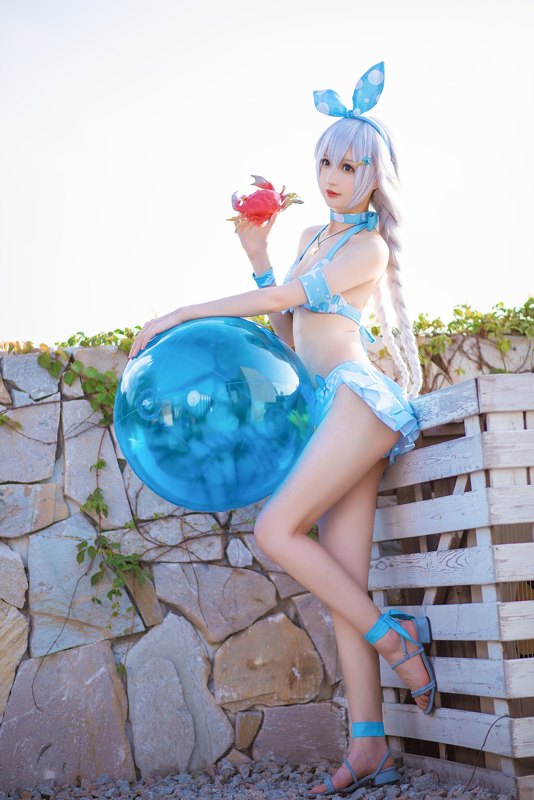 [COSPLAY] 南宫 – 琪亚娜泳装 封面
