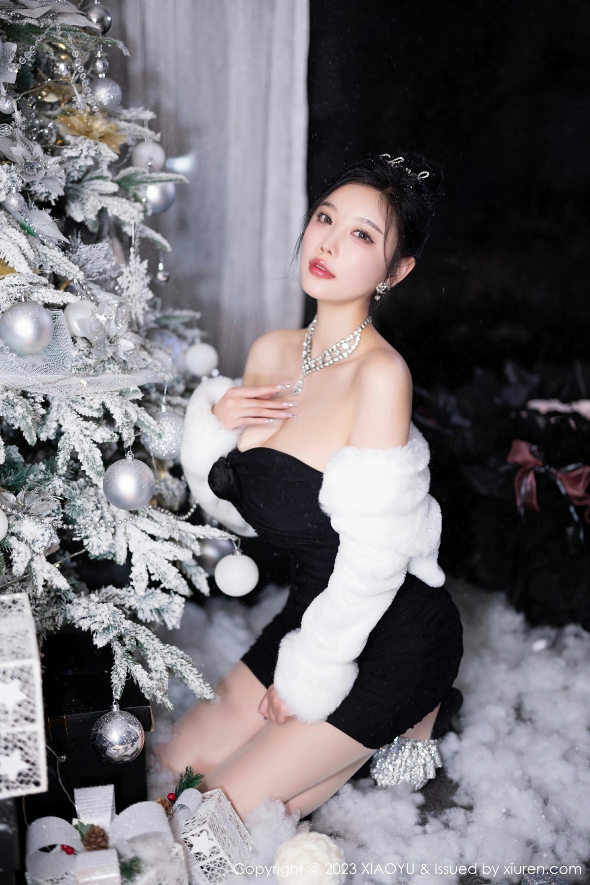 [XIAOYU语画界] 2023.12.22 VOL.1170 杨晨晨Yome 主题《圣装出席 诞愿有你》海南旅拍写真 [90+1P] 第 74 张