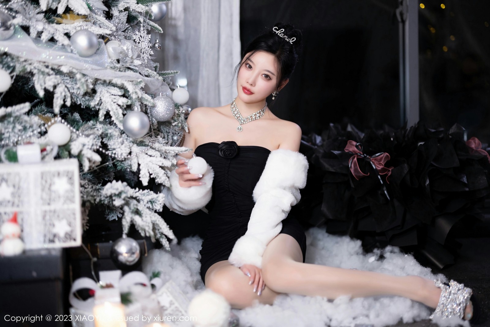 [XIAOYU语画界] 2023.12.22 VOL.1170 杨晨晨Yome 主题《圣装出席 诞愿有你》海南旅拍写真 [90+1P] 第 75 张
