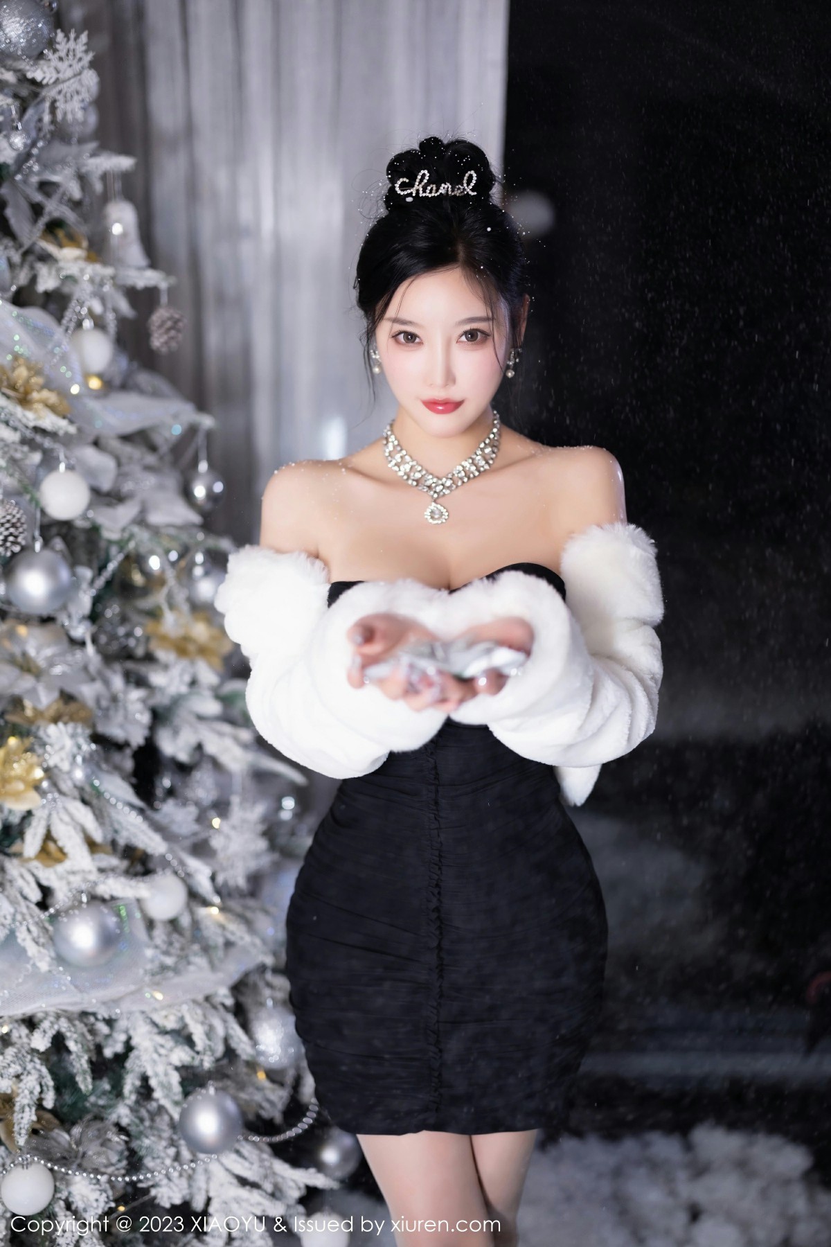 [XIAOYU语画界] 2023.12.22 VOL.1170 杨晨晨Yome 主题《圣装出席 诞愿有你》海南旅拍写真 [90+1P] 第 79 张