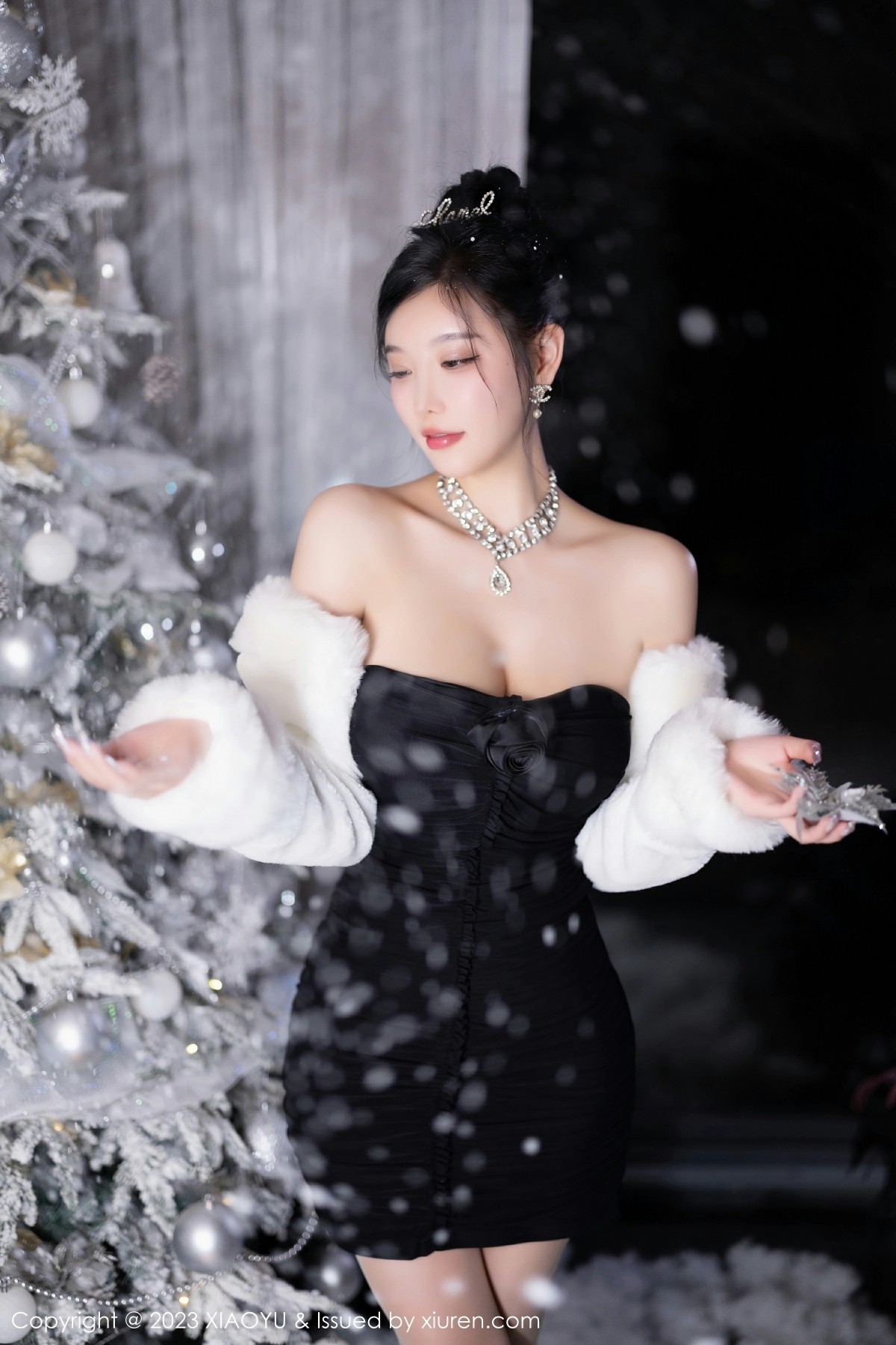 [XIAOYU语画界] 2023.12.22 VOL.1170 杨晨晨Yome 主题《圣装出席 诞愿有你》海南旅拍写真 [90+1P] 第 80 张