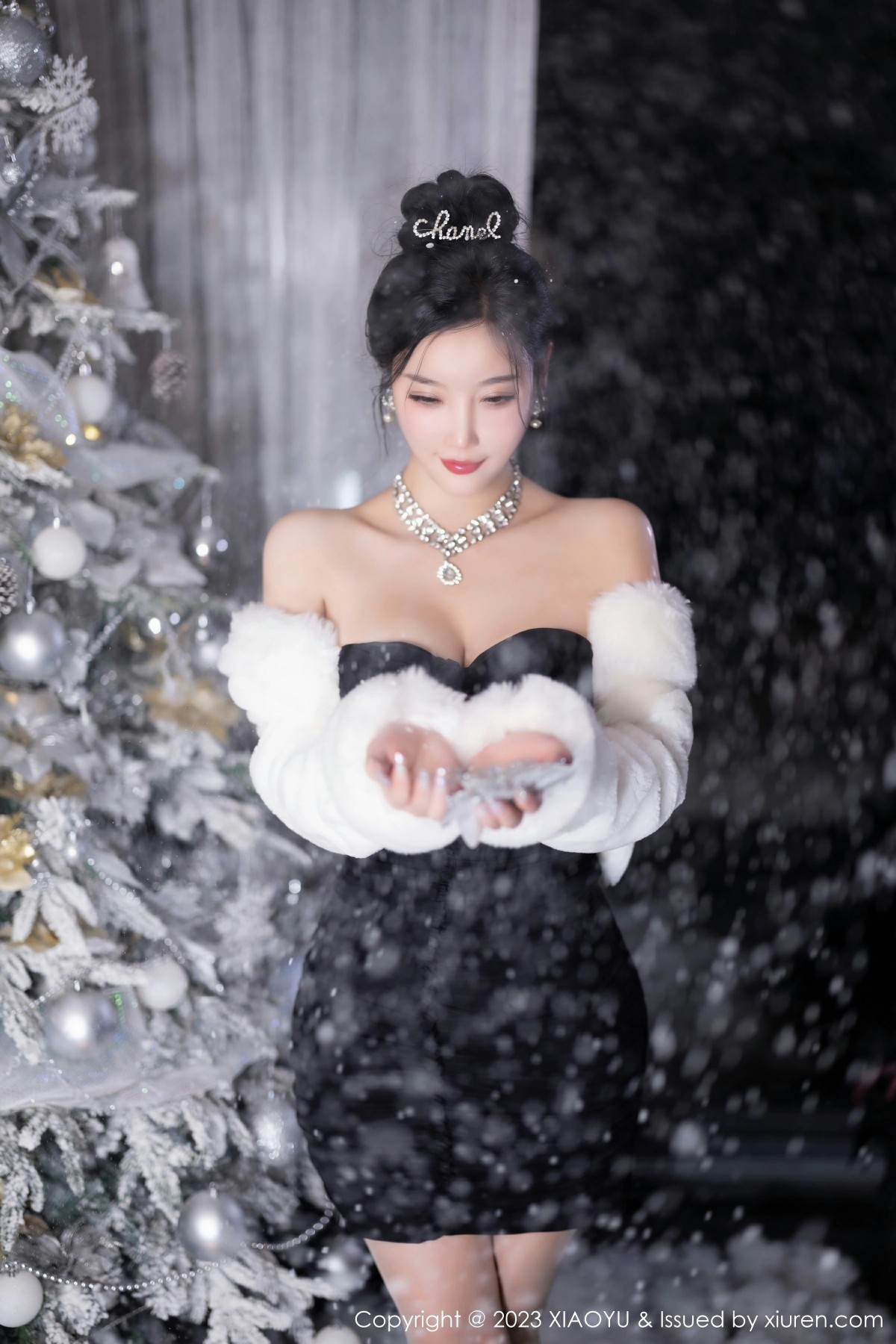 [XIAOYU语画界] 2023.12.22 VOL.1170 杨晨晨Yome 主题《圣装出席 诞愿有你》海南旅拍写真 [90+1P] 第 82 张