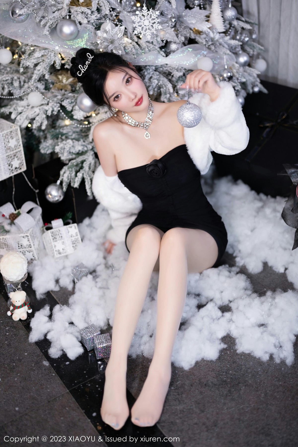 [XIAOYU语画界] 2023.12.22 VOL.1170 杨晨晨Yome 主题《圣装出席 诞愿有你》海南旅拍写真 [90+1P] 第 83 张