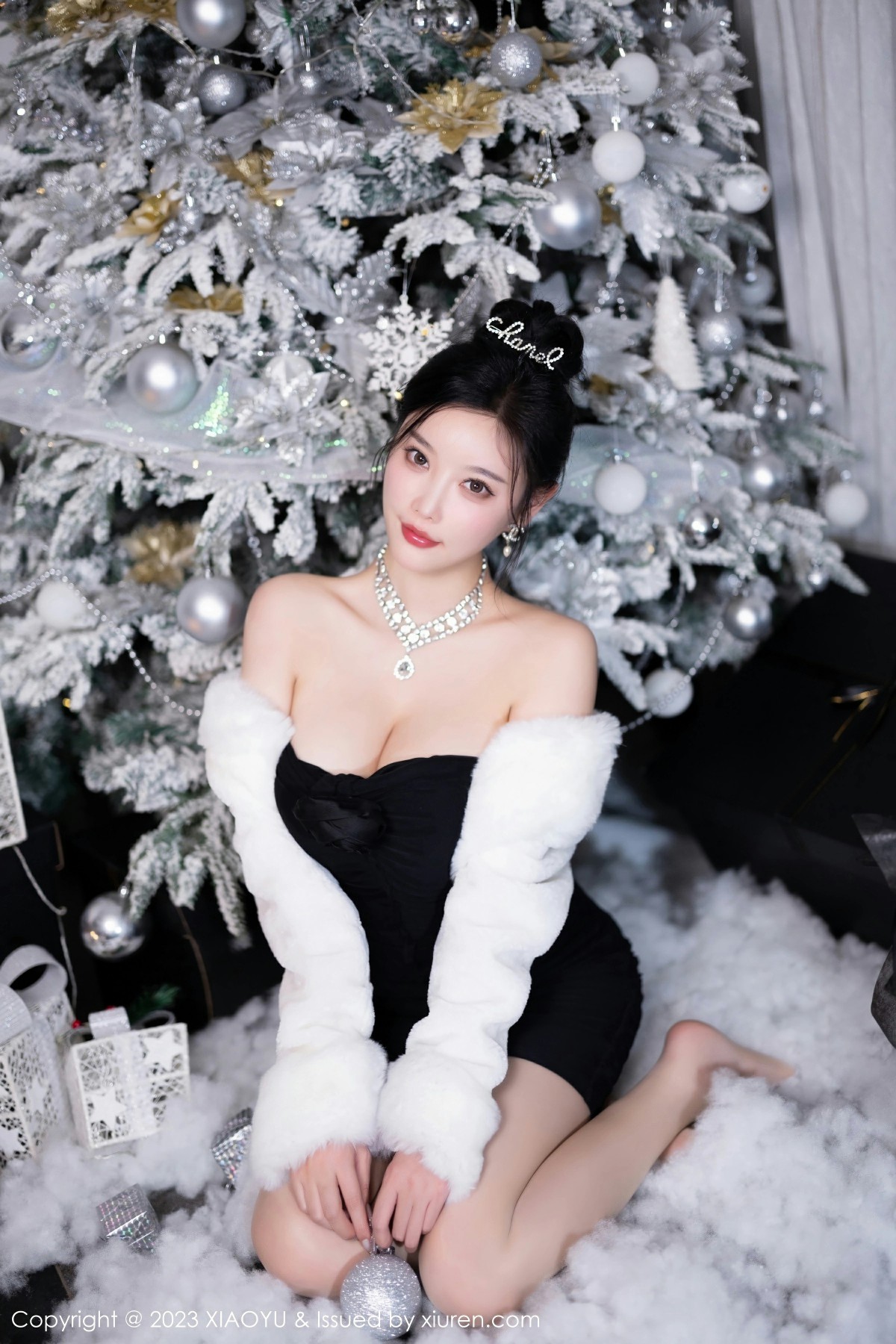 [XIAOYU语画界] 2023.12.22 VOL.1170 杨晨晨Yome 主题《圣装出席 诞愿有你》海南旅拍写真 [90+1P] 第 87 张