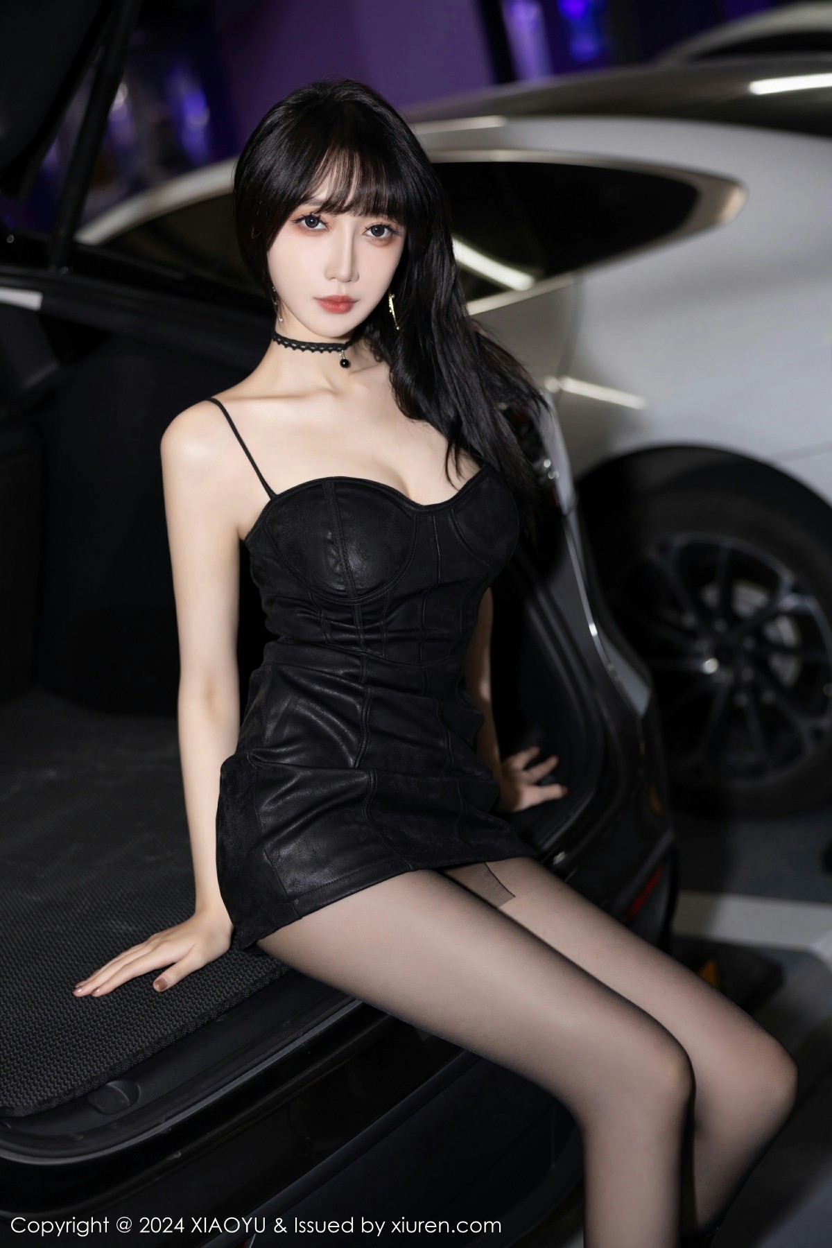 [XIAOYU语画界] 2024.01.02 VOL.1176 玥儿玥er 性感黑色薄纱情趣服饰 广州心愿旅拍写真 [90+1P] 第 6 张