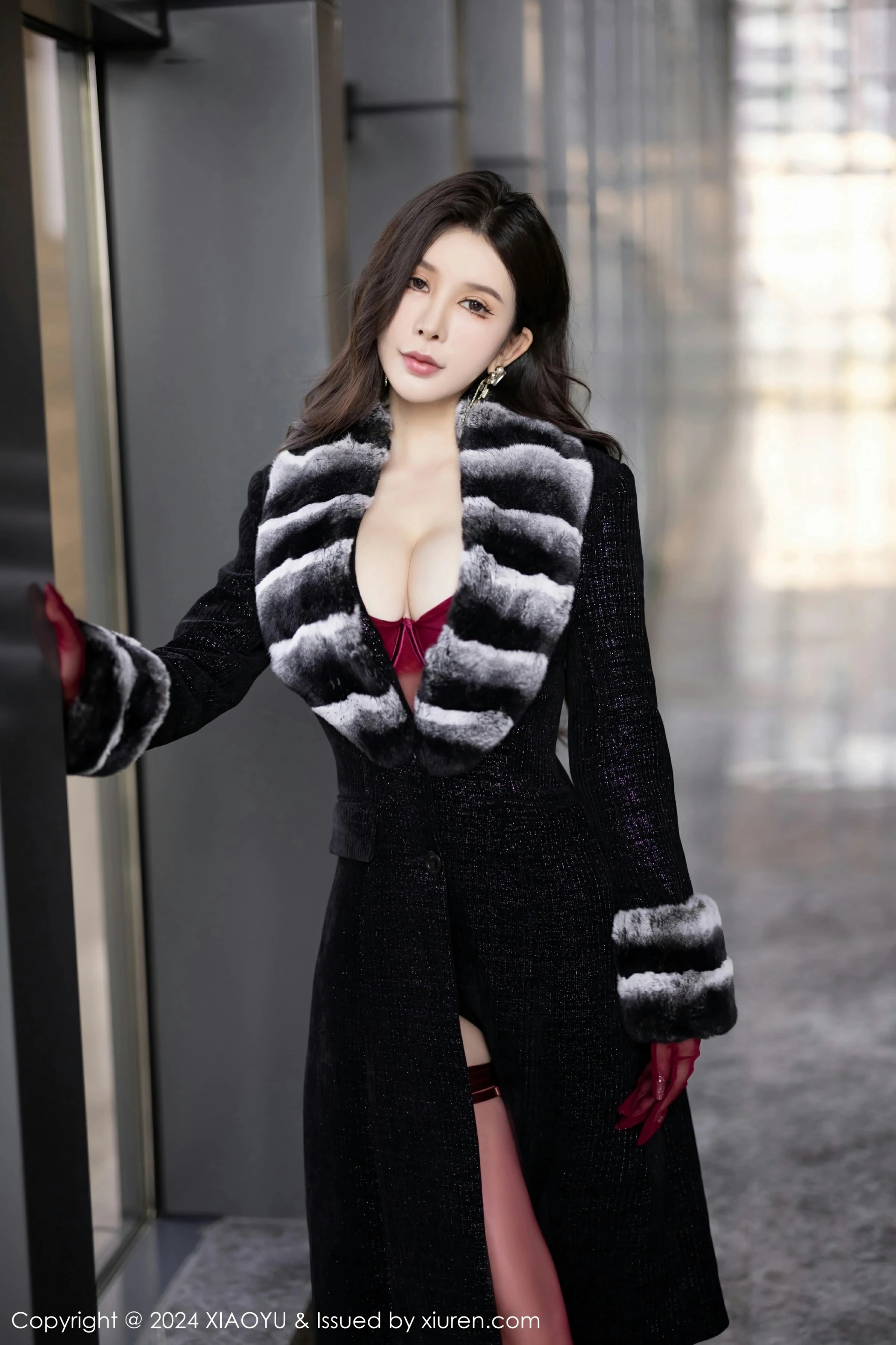 [XIAOYU语画界] 2024.02.28 VOL.1210 李丽莎 红色情趣服饰 诱人红色丝袜 性感写真 [81+1P] 第 81 张