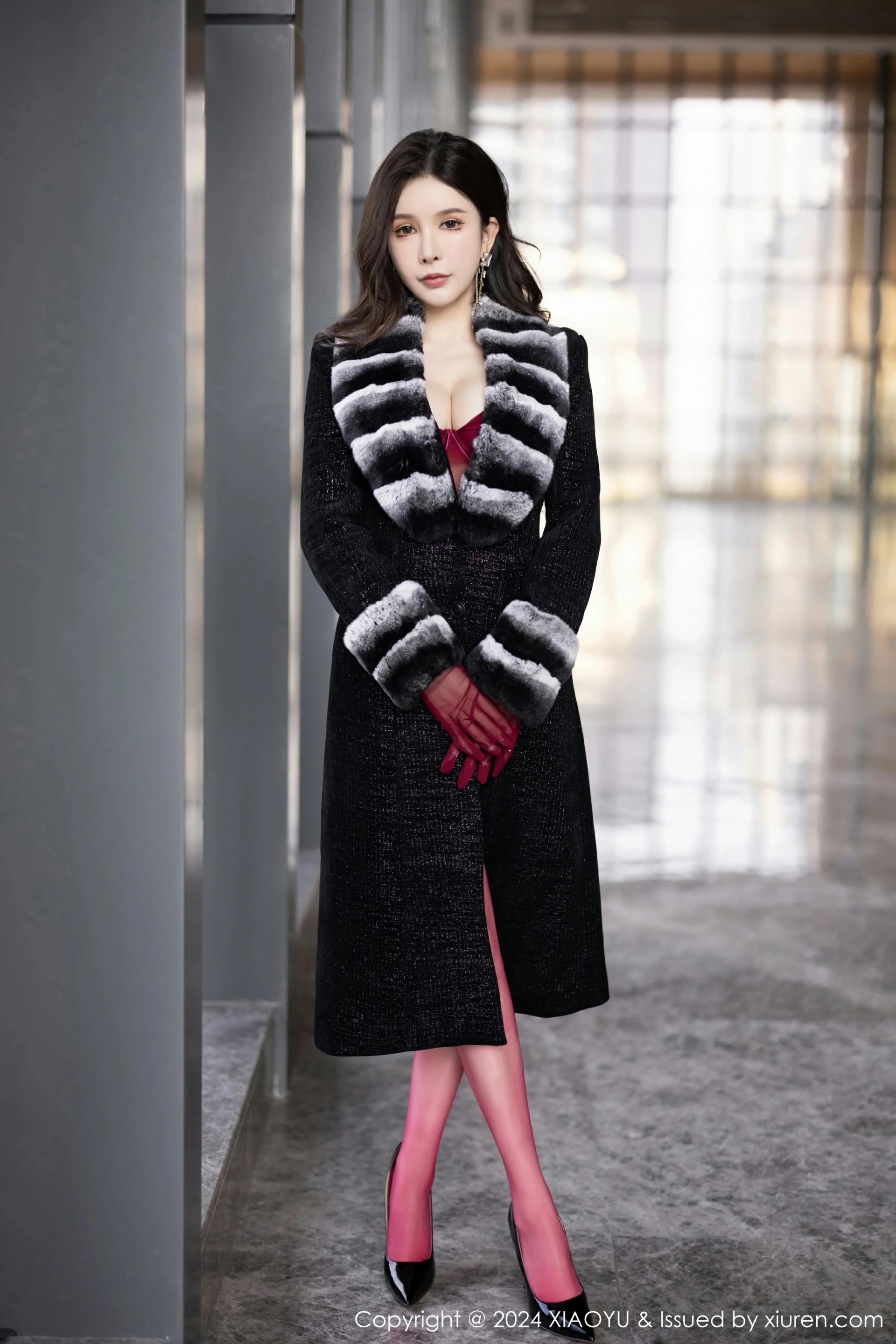 [XIAOYU语画界] 2024.02.28 VOL.1210 李丽莎 红色情趣服饰 诱人红色丝袜 性感写真 [81+1P] 第 82 张