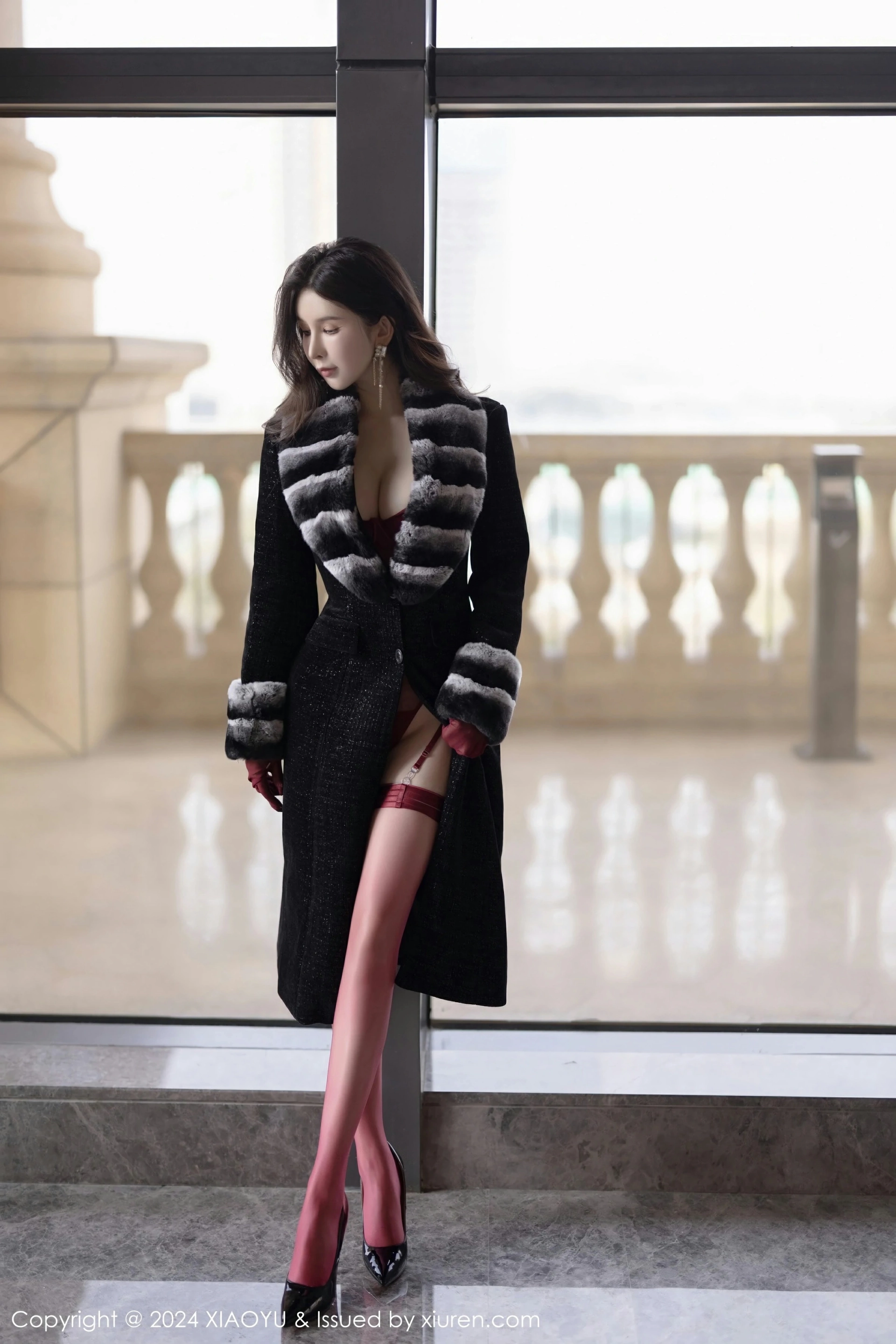 [XIAOYU语画界] 2024.02.28 VOL.1210 李丽莎 红色情趣服饰 诱人红色丝袜 性感写真 [81+1P] 第 83 张