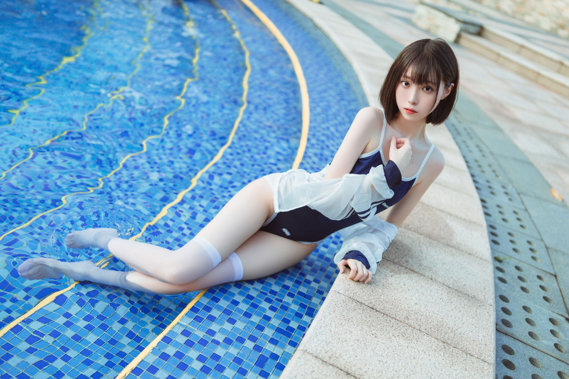 [COSPLAY]许岚 – 泳装 封面