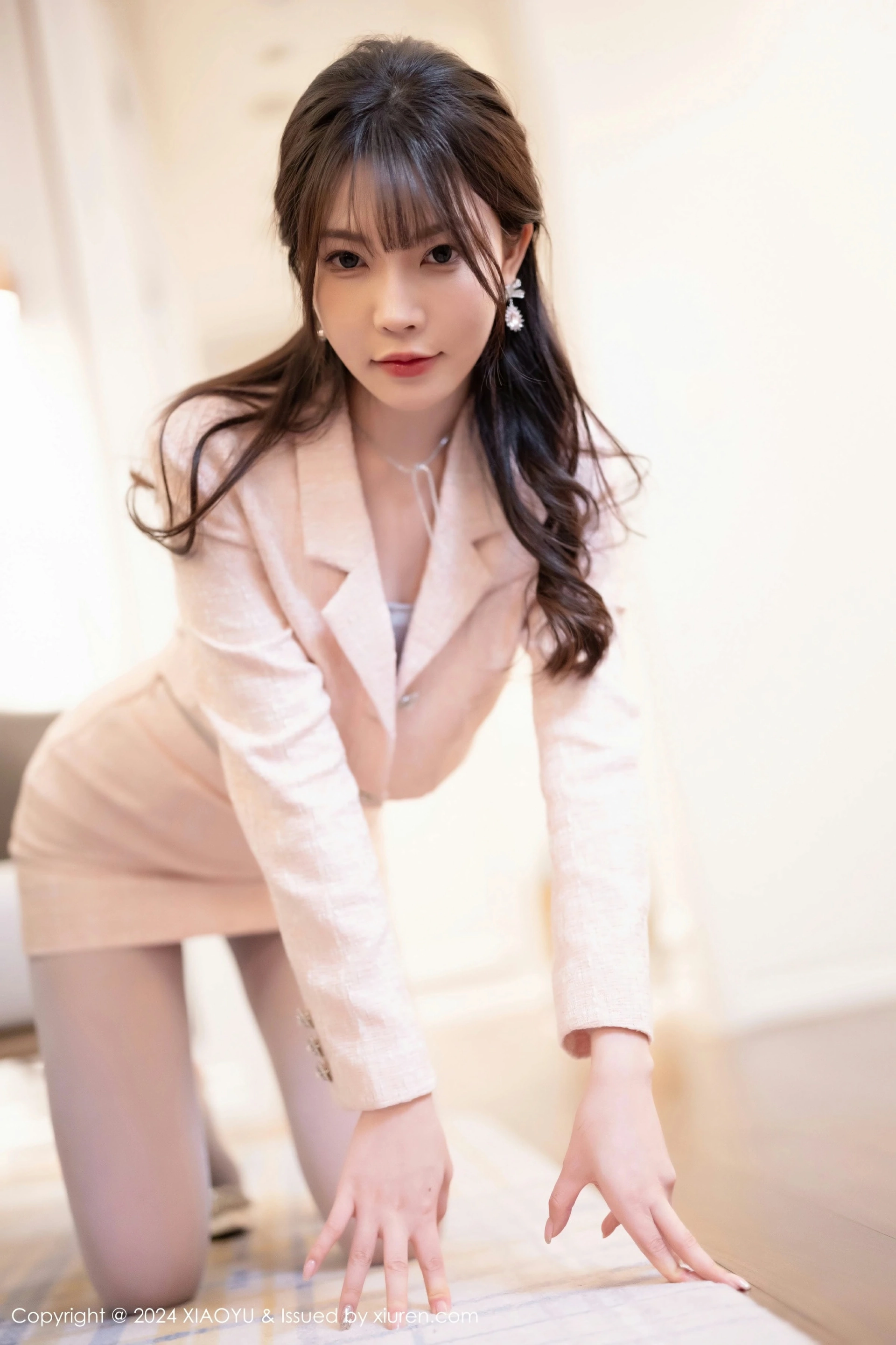 [XIAOYU语画界] 2024.04.17 VOL.1236 徐莉芝Booty 性感浅粉色连衣短裙 哈尔滨旅拍写真 [82+1P] 第 70 张