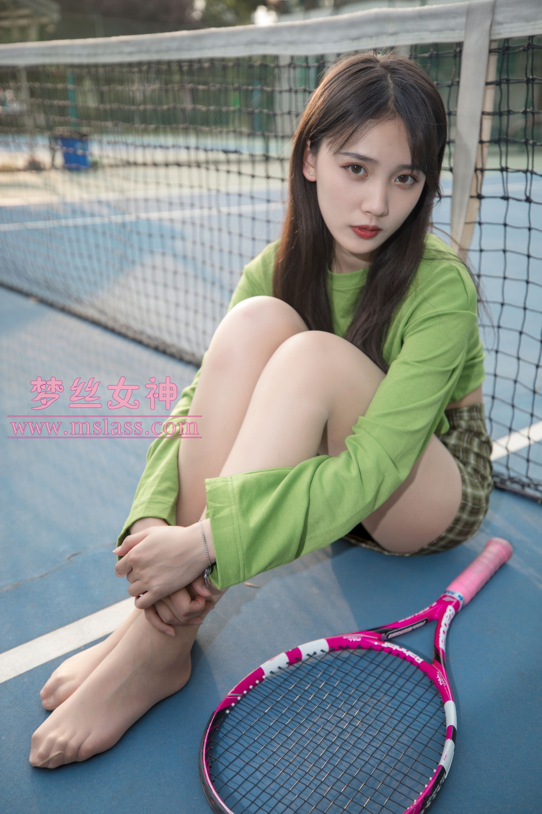 [MSLASS梦丝女神] 香萱 网球少女 封面