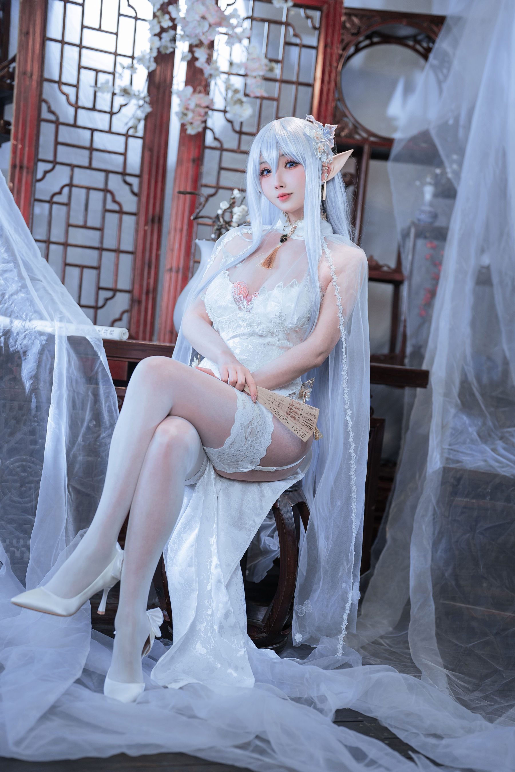 [COSPLAY]rioko凉凉子 – 阿尔比恩旗袍 封面