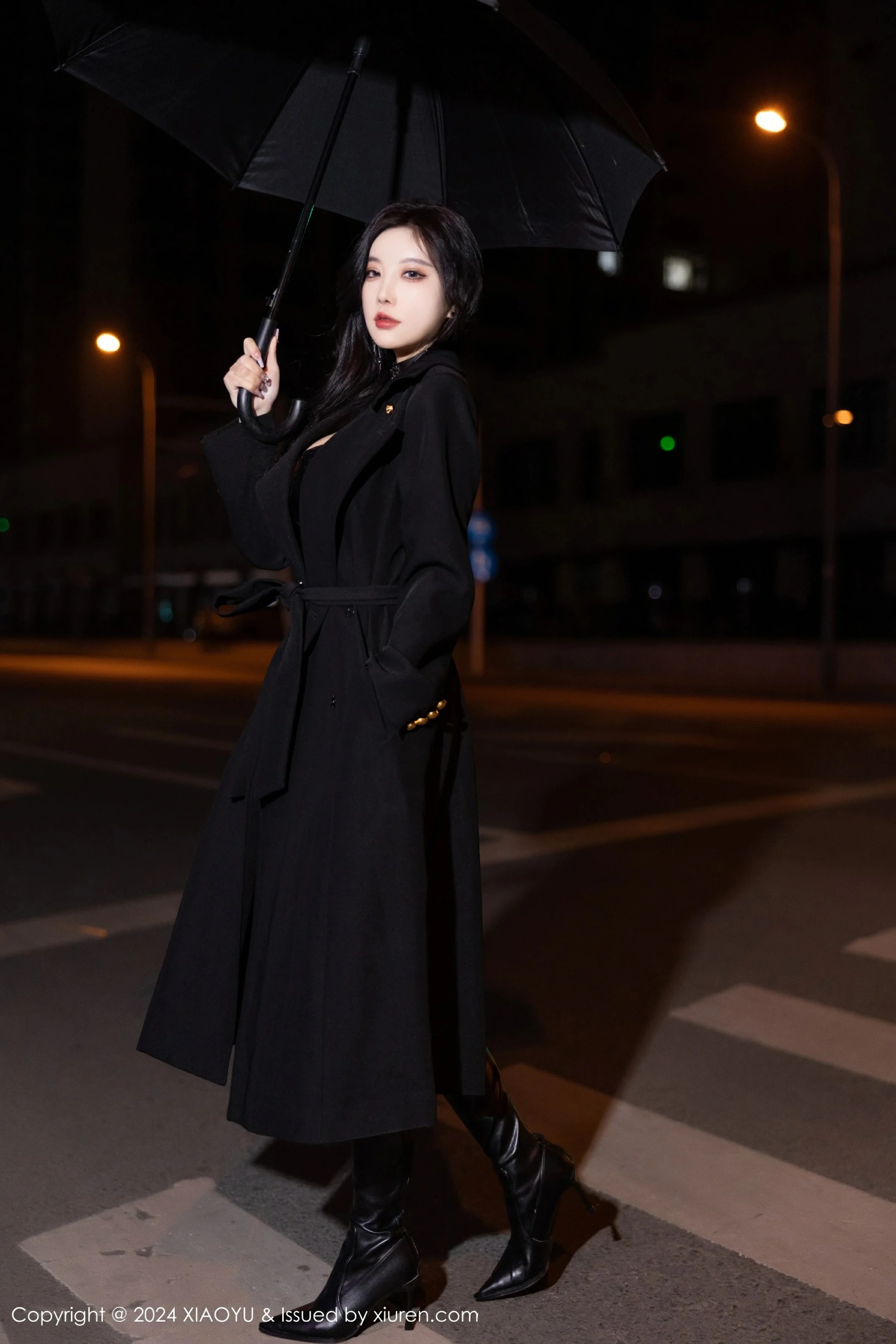 [XIAOYU语画界] 2024.05.24 VOL.1241 杨晨晨Yome 性感黑色皮质内衣 哈尔滨旅拍写真 [85+1P] 第 73 张