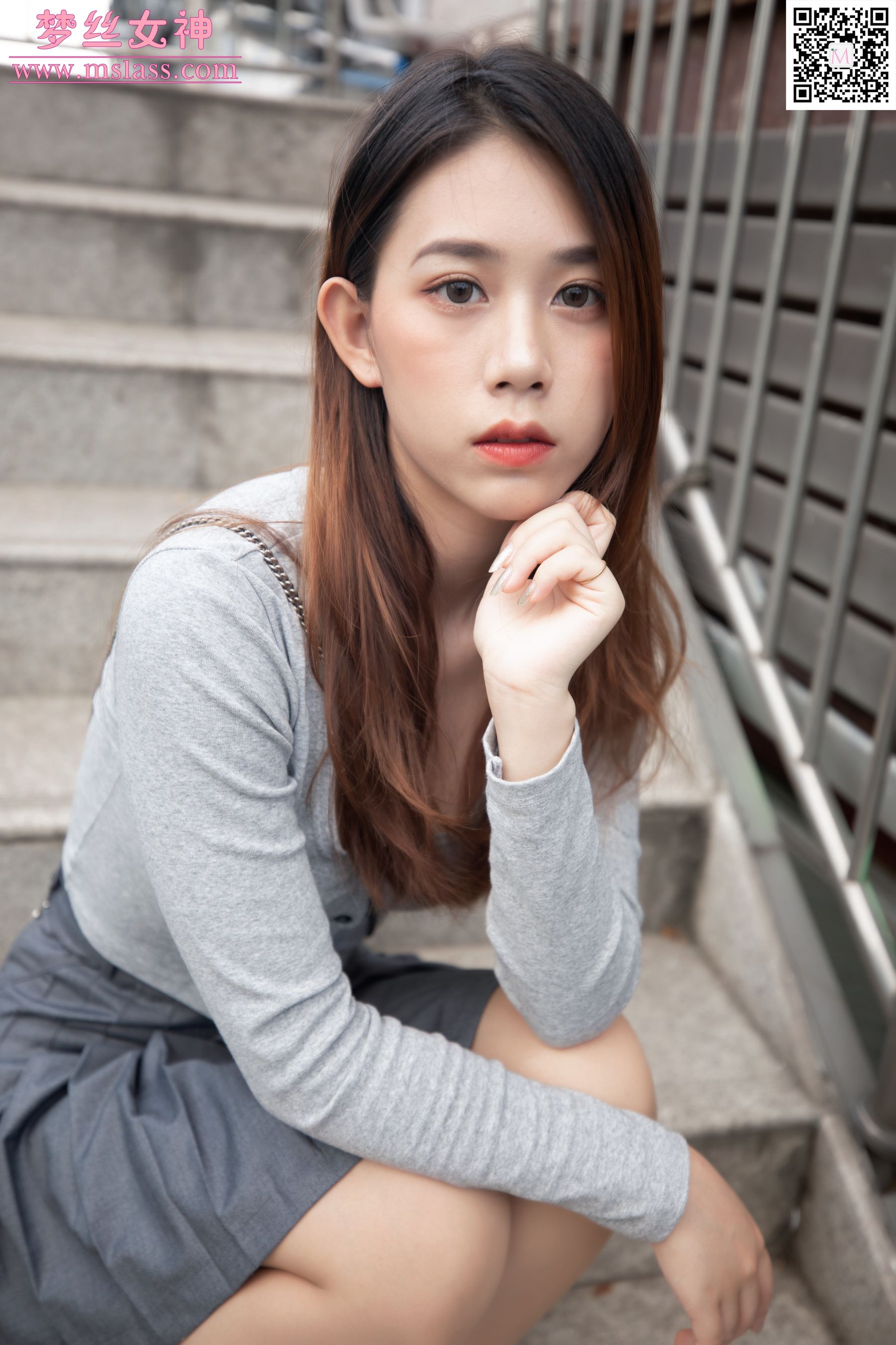 [MSLASS梦丝女神] 夏素 妙龄少女 封面