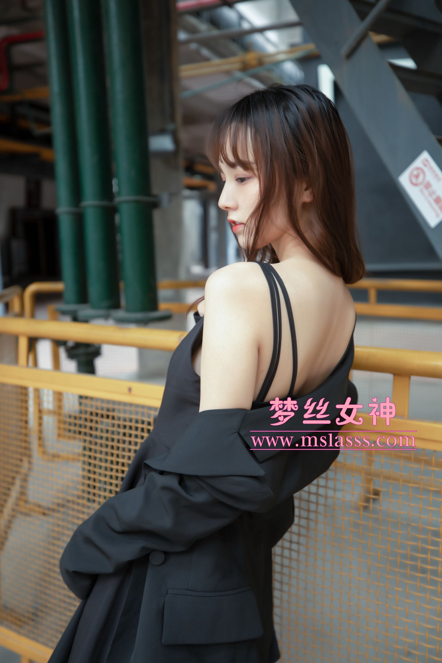 [MSLASS梦丝女神] 玥玥 火车超自然系 封面