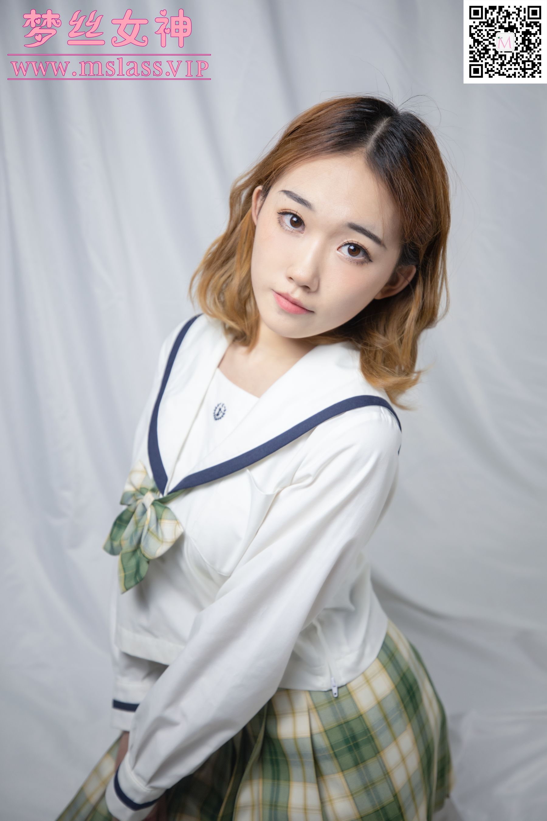 [MSLASS梦丝女神] 小茶 日系萌萌哒 封面
