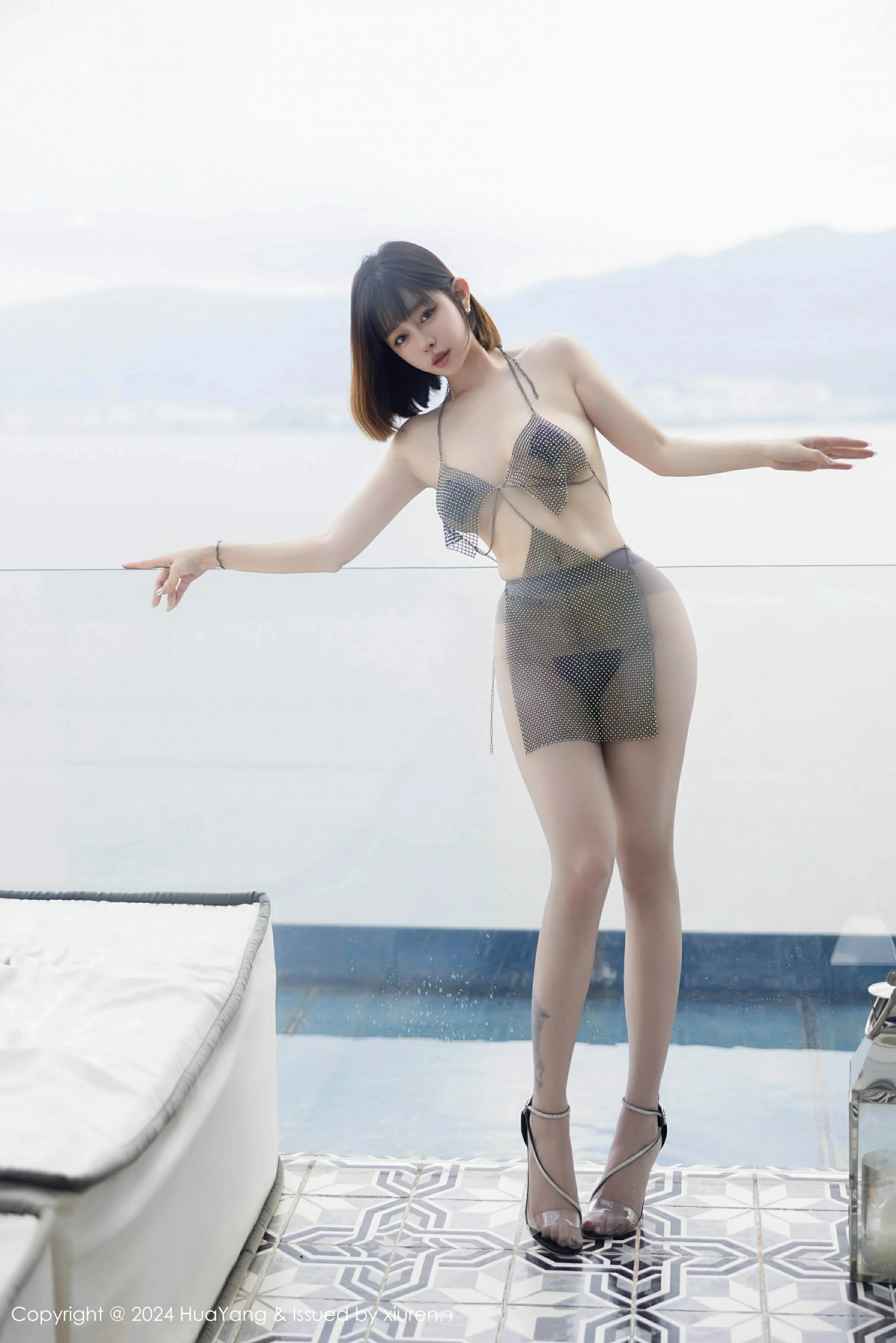 [HuaYang花漾写真] 2024.09.14 VOL.607 王雨纯 性感情趣内衣 灰色丝袜 大理旅拍写真 [101+1P] 第 86 张
