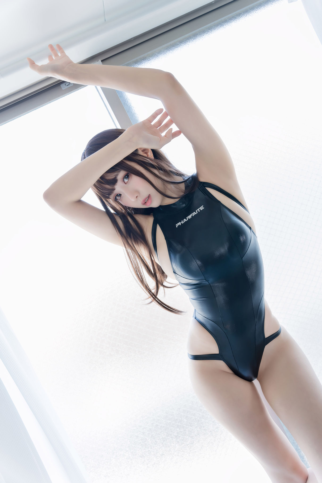 [COSPLAY] Ely_eee(ElyEE子) – 競泳水手服 封面