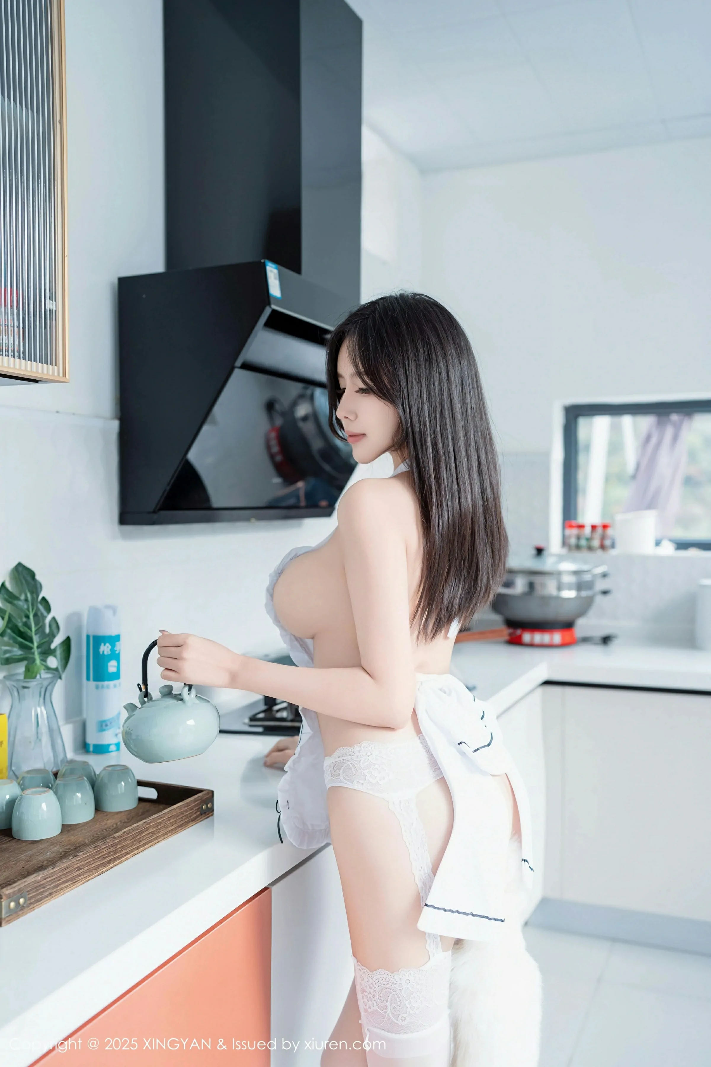 [XINGYAN星颜社] 2025.02.19 VOL.310 袁圆 白色情趣服饰 性感写真 [80+1P] 第 75 张
