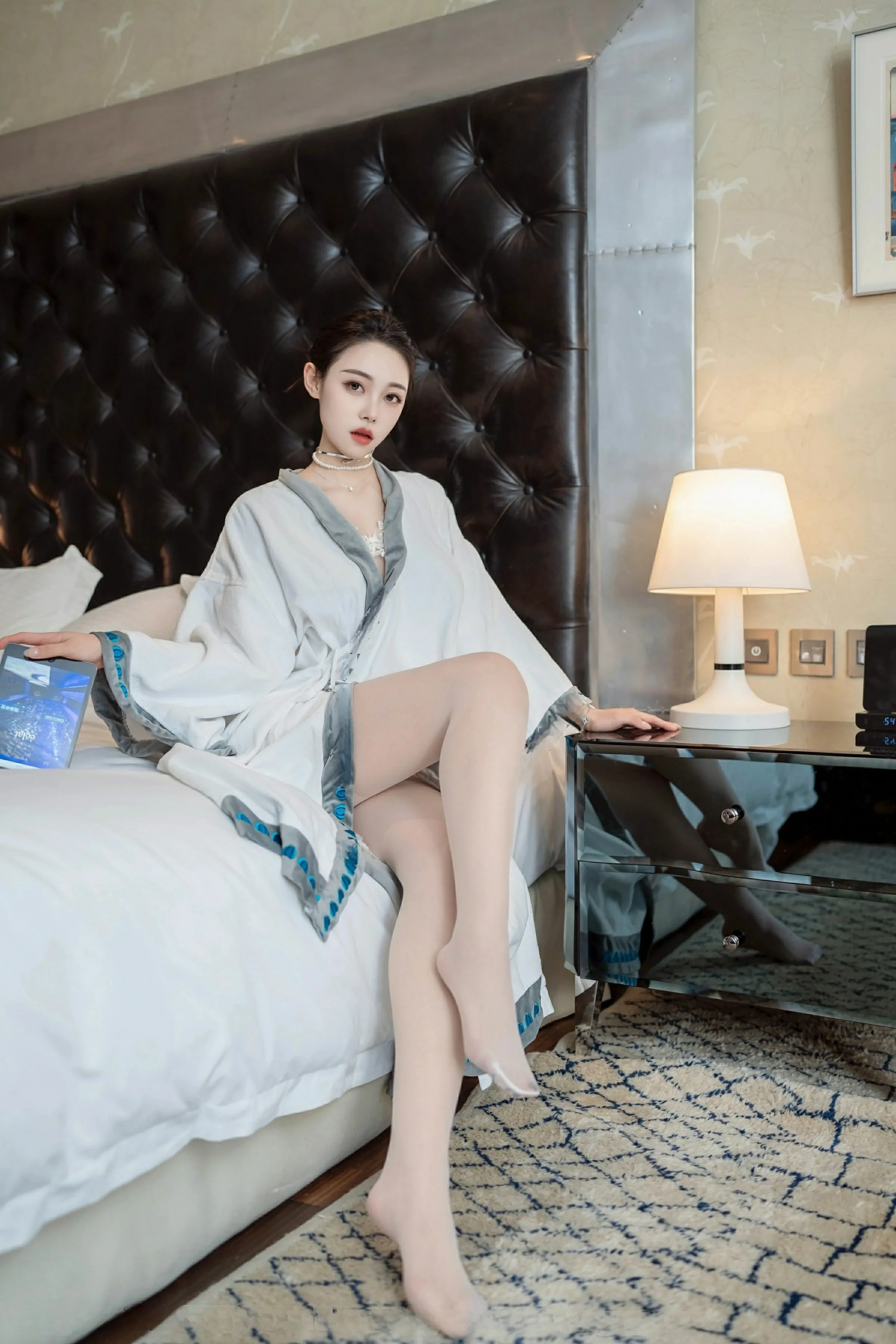 [XINGYAN星颜社] 2025.03.21 VOL.326 清妙 白色情趣内衣 诱人丝袜 性感写真 [80+1P] 第 79 张