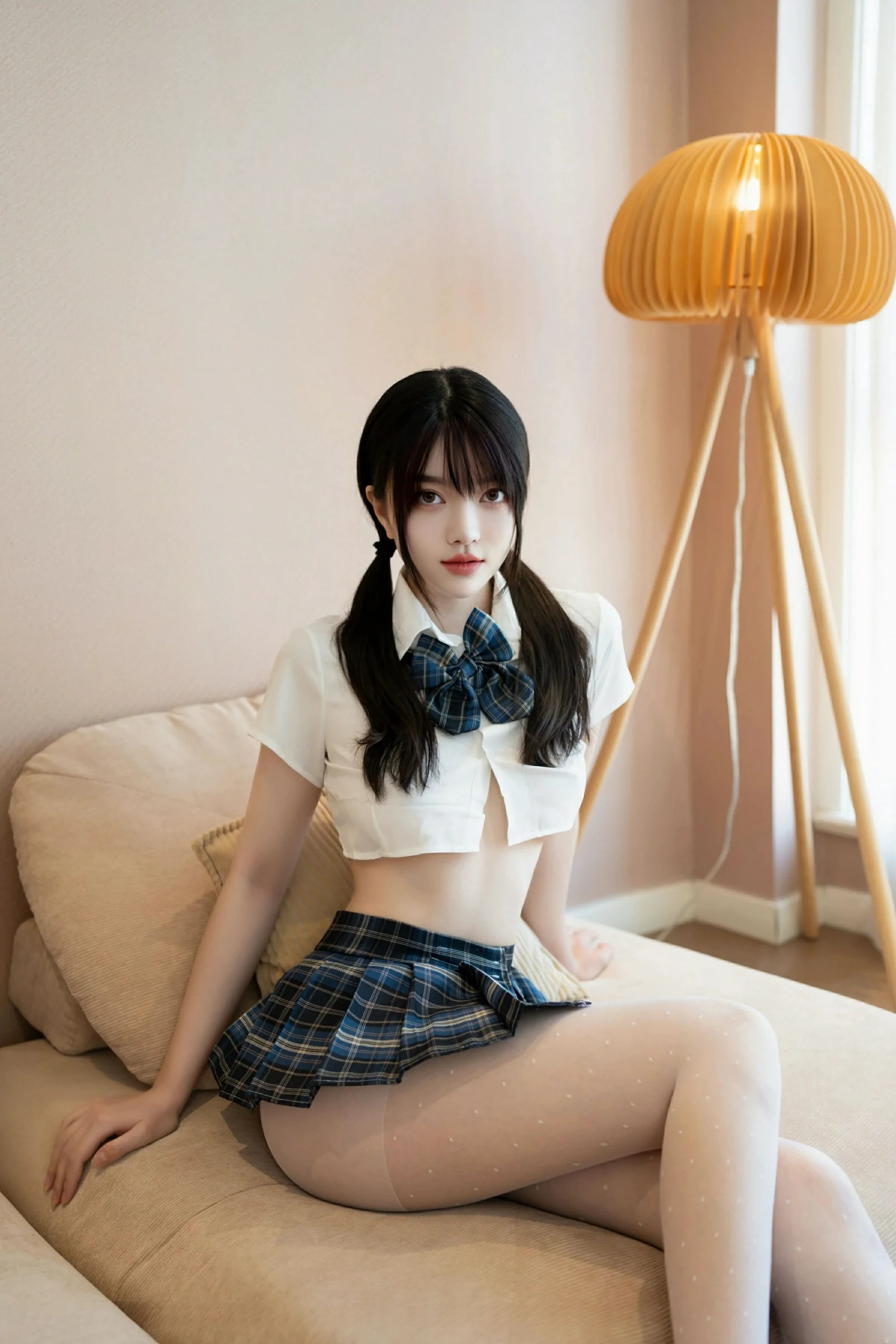 [XINGYAN星颜社] 2025.04.10 VOL.332 白露lulu 新人首套写真 性感JK制服 [65+1P] 第 65 张