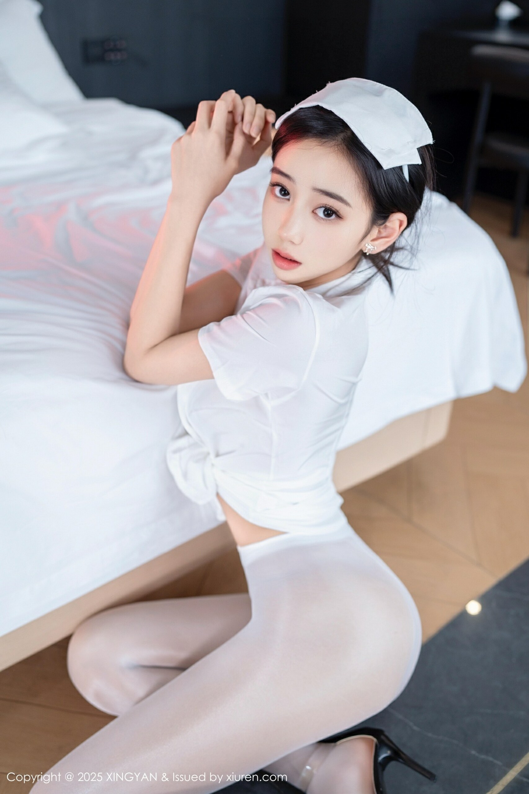[XINGYAN星颜社] 2025.07.17 VOL.371 时安安 白色护士服 白色丝袜 性感写真 [75+1P] 第 10 张