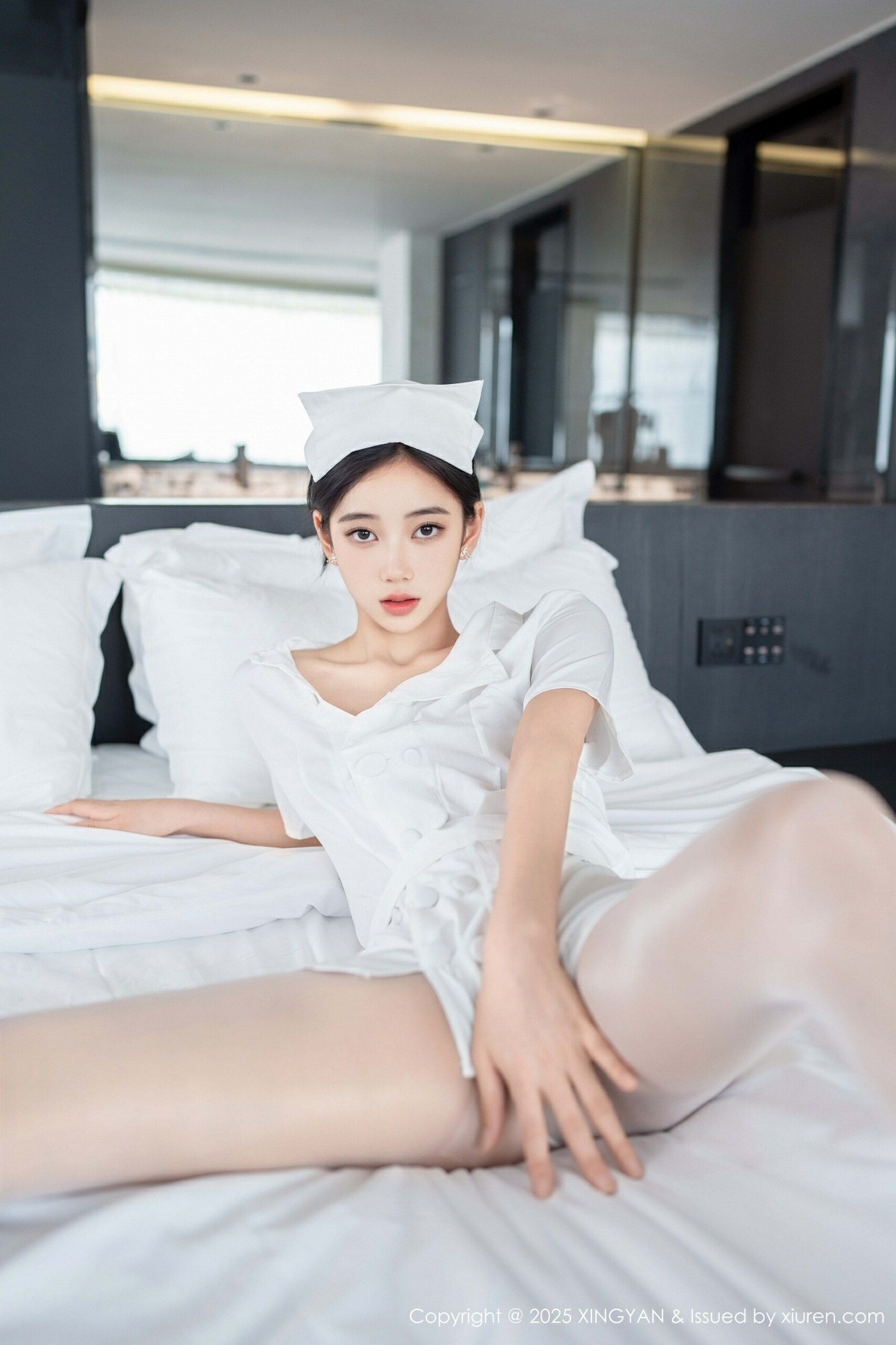 [XINGYAN星颜社] 2025.07.17 VOL.371 时安安 白色护士服 白色丝袜 性感写真 [75+1P] 第 40 张