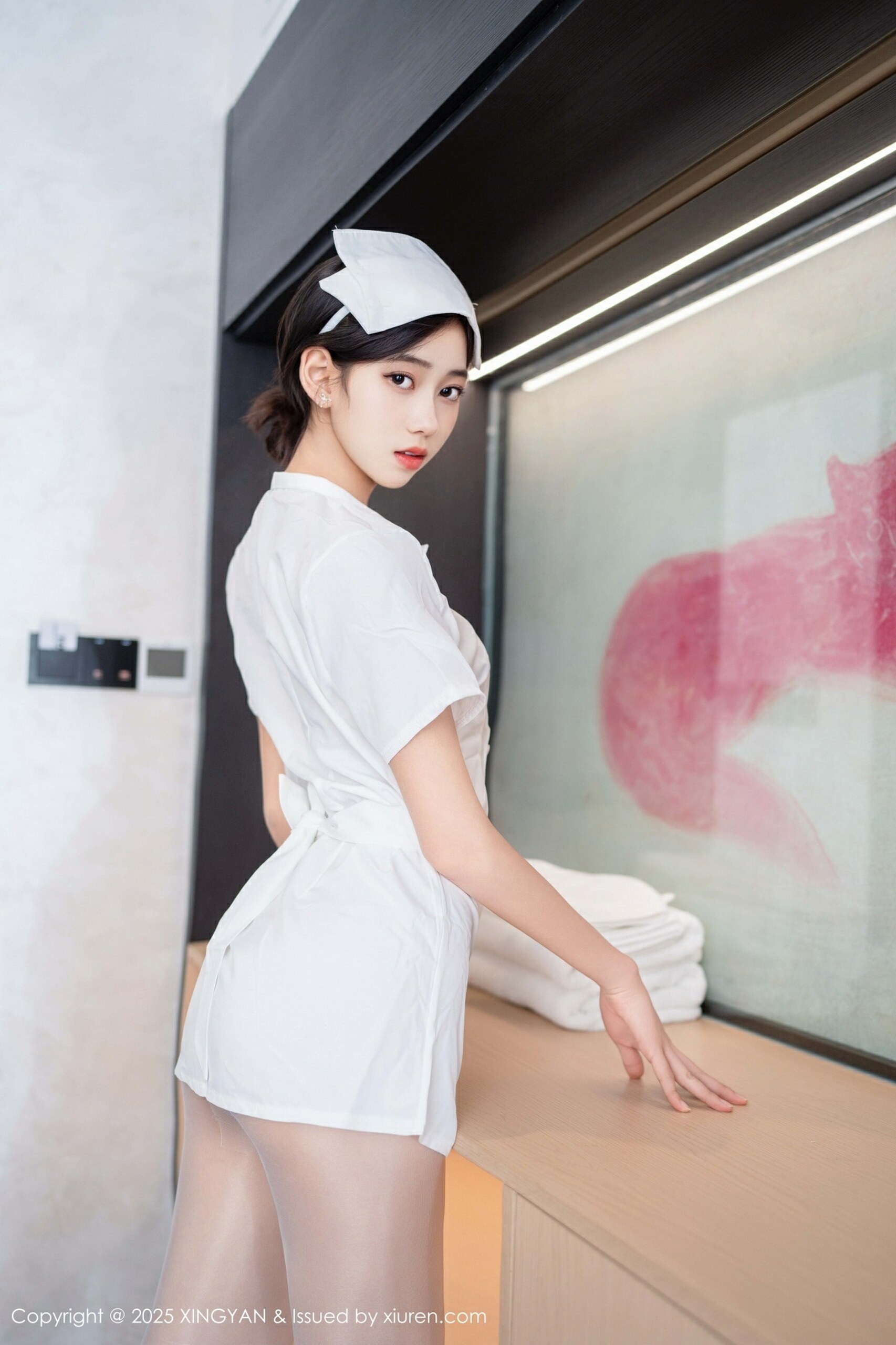 [XINGYAN星颜社] 2025.07.17 VOL.371 时安安 白色护士服 白色丝袜 性感写真 [75+1P] 第 71 张