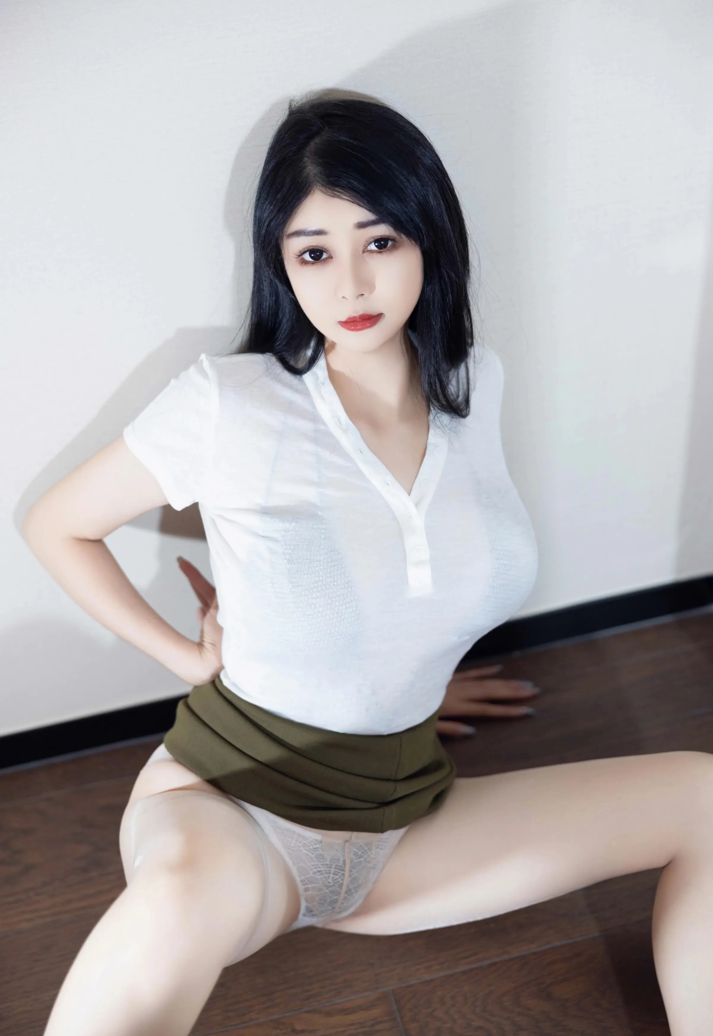 [HuaYang花漾写真] 2025.09.29 VOL.647 凯竹Quinn 白色T恤 性感写真 [54+1P] 第 39 张