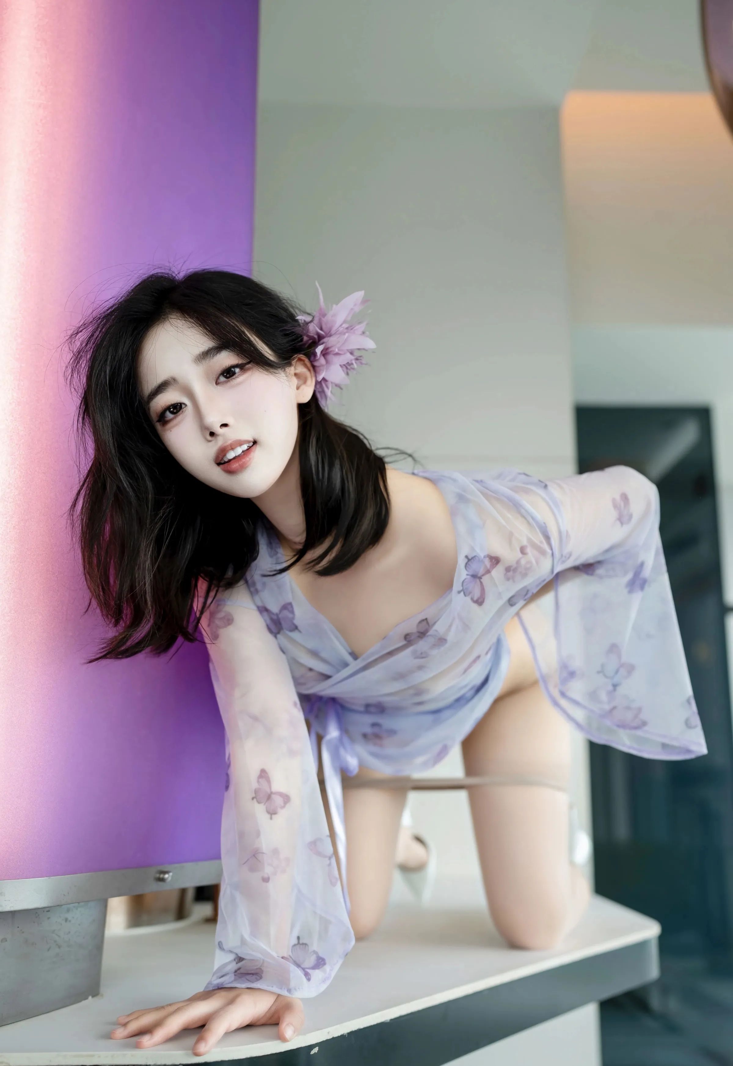 [XINGYAN星颜社] 2025.10.10 VOL.409 阮福福 蓝色轻透情趣服饰 性感写真 [63+1P] 第 21 张