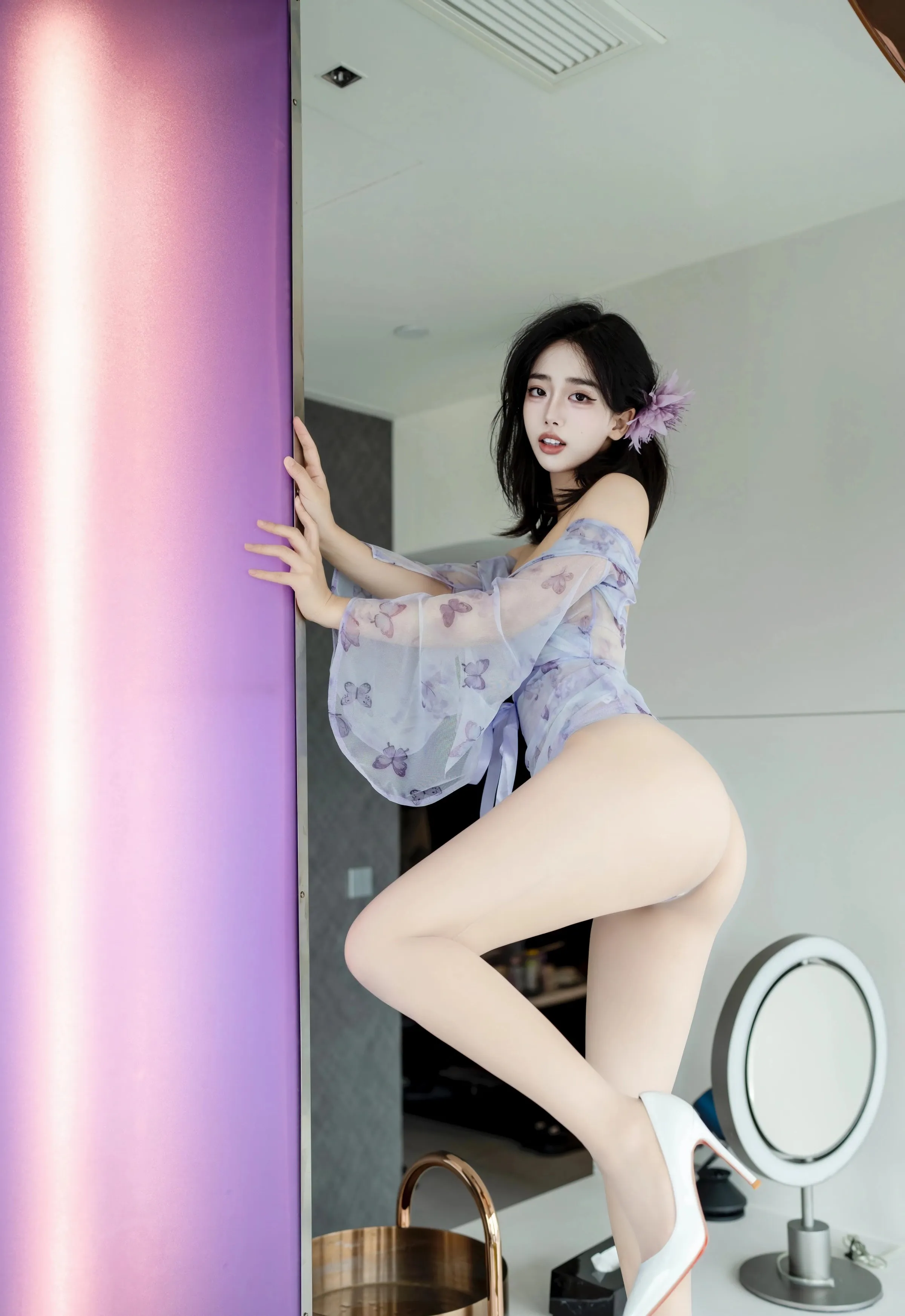 [XINGYAN星颜社] 2025.10.10 VOL.409 阮福福 蓝色轻透情趣服饰 性感写真 [63+1P] 第 42 张