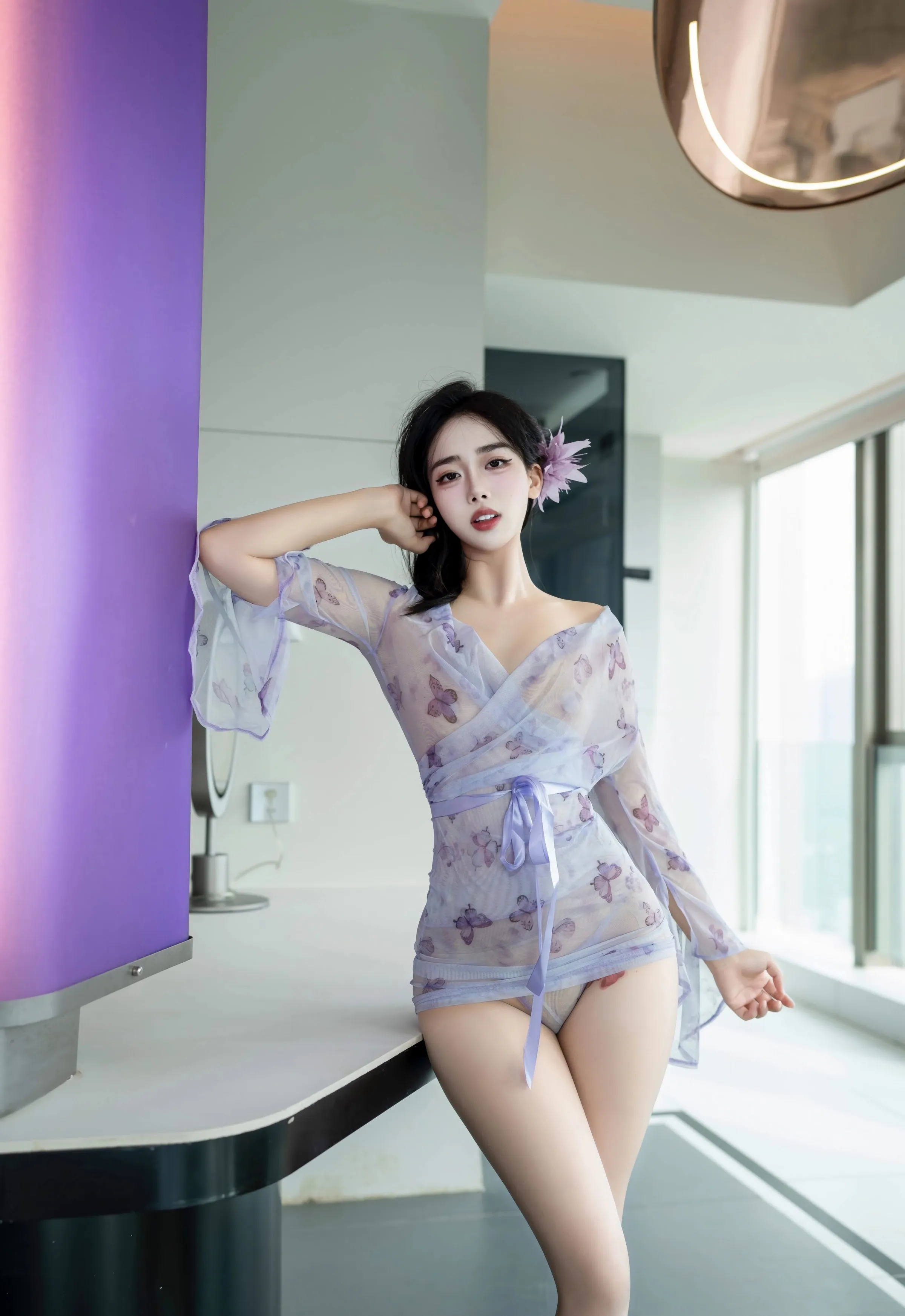 [XINGYAN星颜社] 2025.10.10 VOL.409 阮福福 蓝色轻透情趣服饰 性感写真 [63+1P] 第 60 张