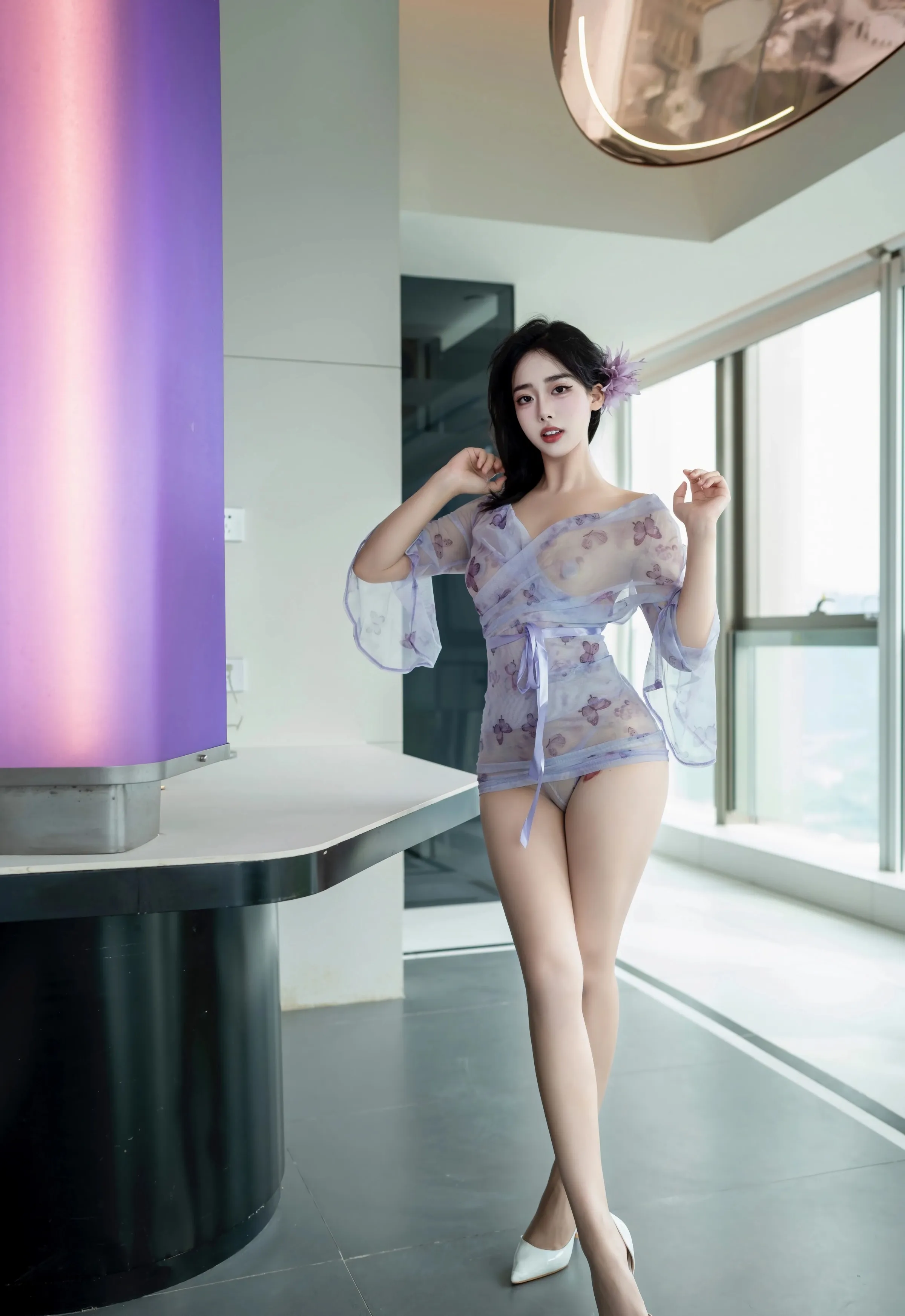 [XINGYAN星颜社] 2025.10.10 VOL.409 阮福福 蓝色轻透情趣服饰 性感写真 [63+1P] 第 61 张