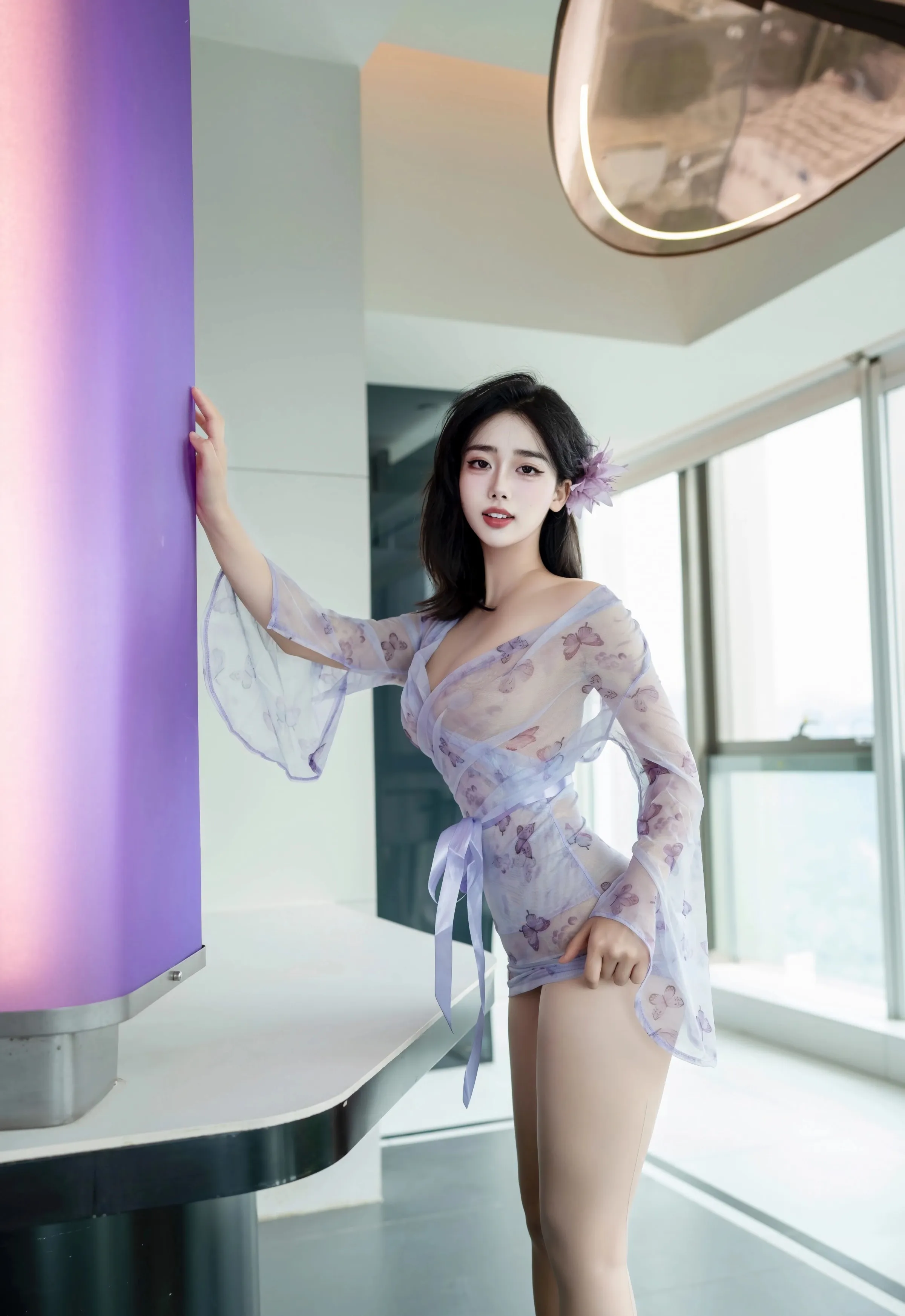 [XINGYAN星颜社] 2025.10.10 VOL.409 阮福福 蓝色轻透情趣服饰 性感写真 [63+1P] 第 62 张