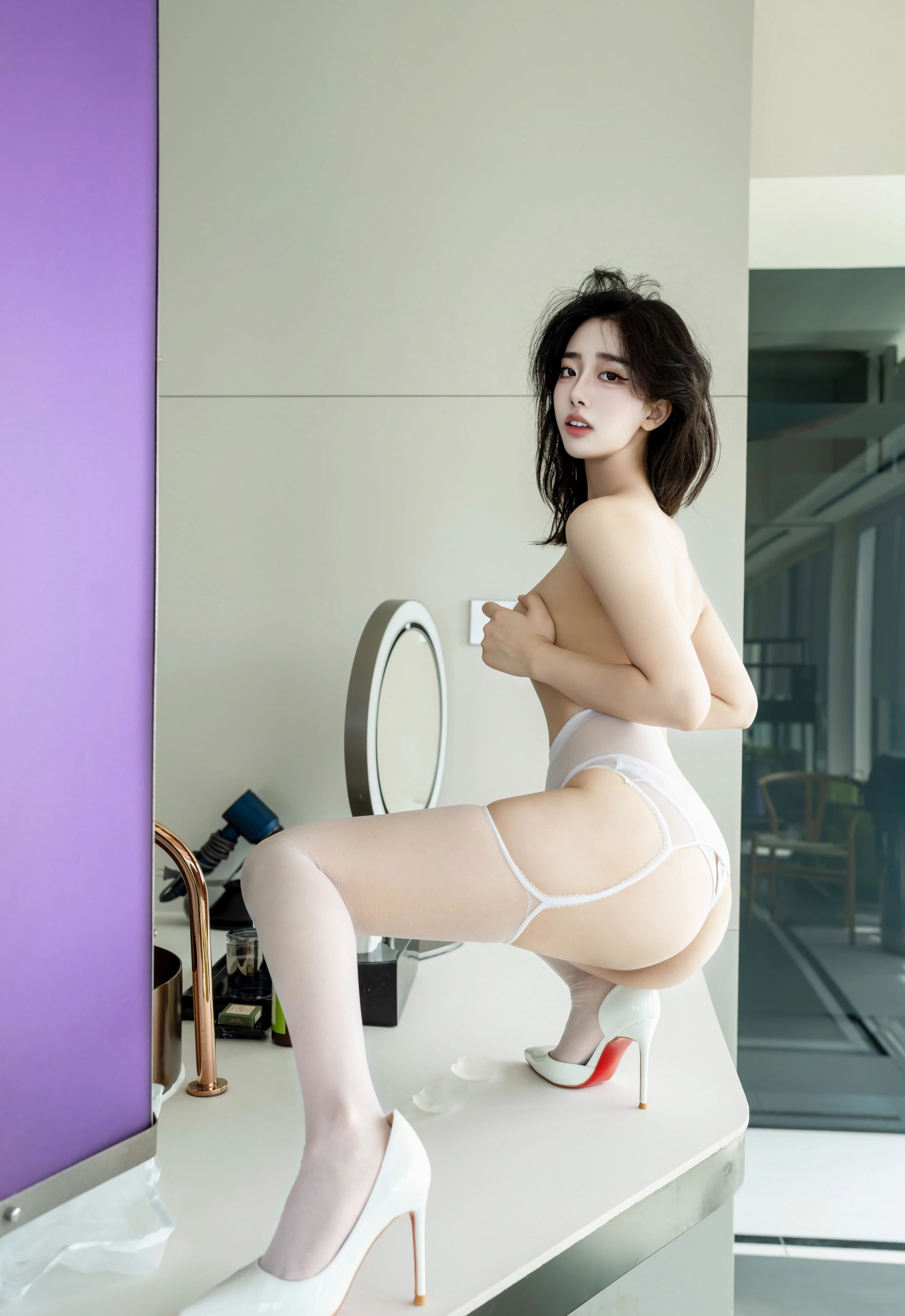 [XINGYAN星颜社] 2025.10.14 VOL.410 阮福福 蓝色连衣短裙 性感写真 [64+1P] 封面