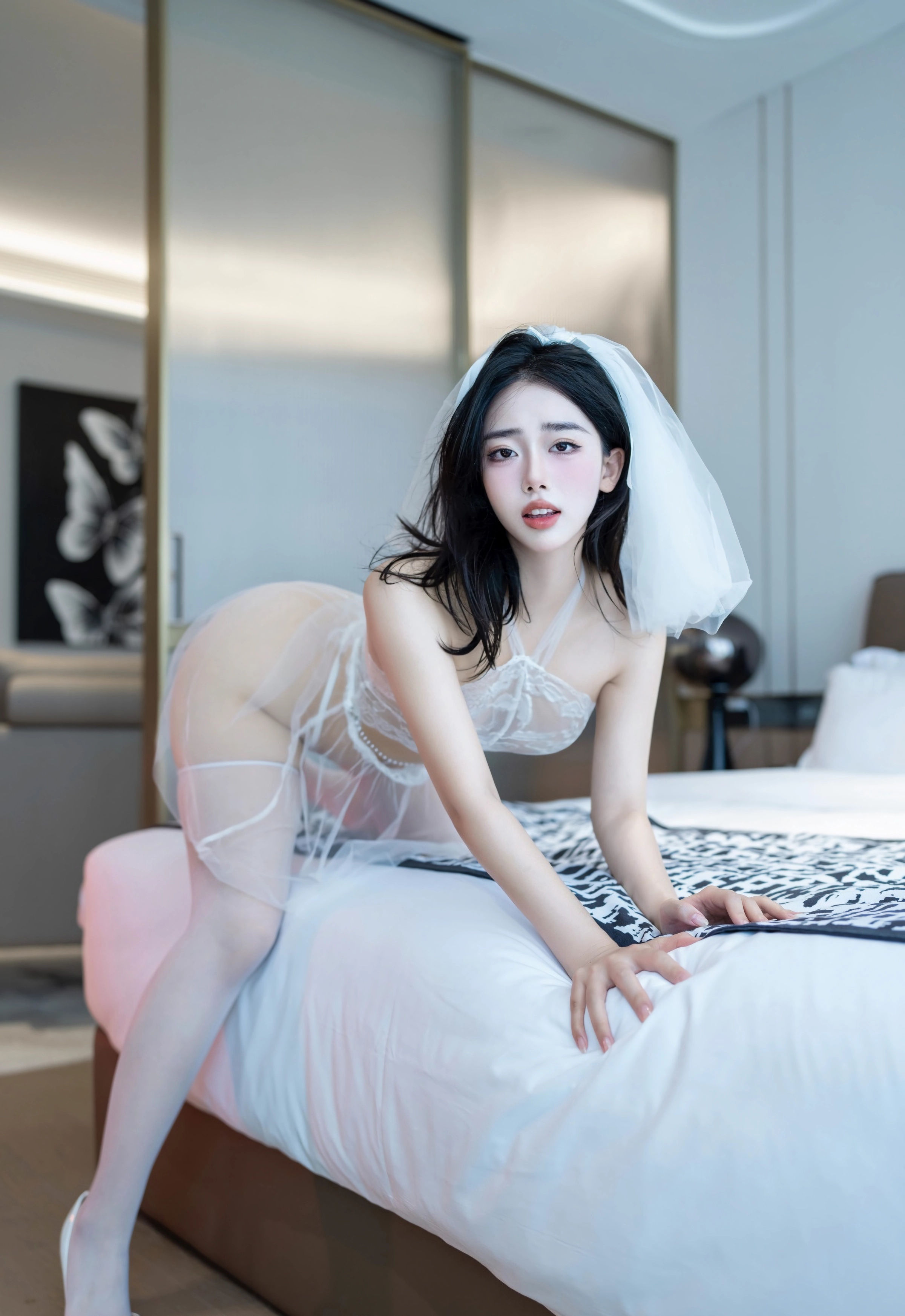 [XINGYAN星颜社] 2025.11.19 VOL.429 阮福福 感白色情趣服饰 性感写真 [78+1P] 第 65 张