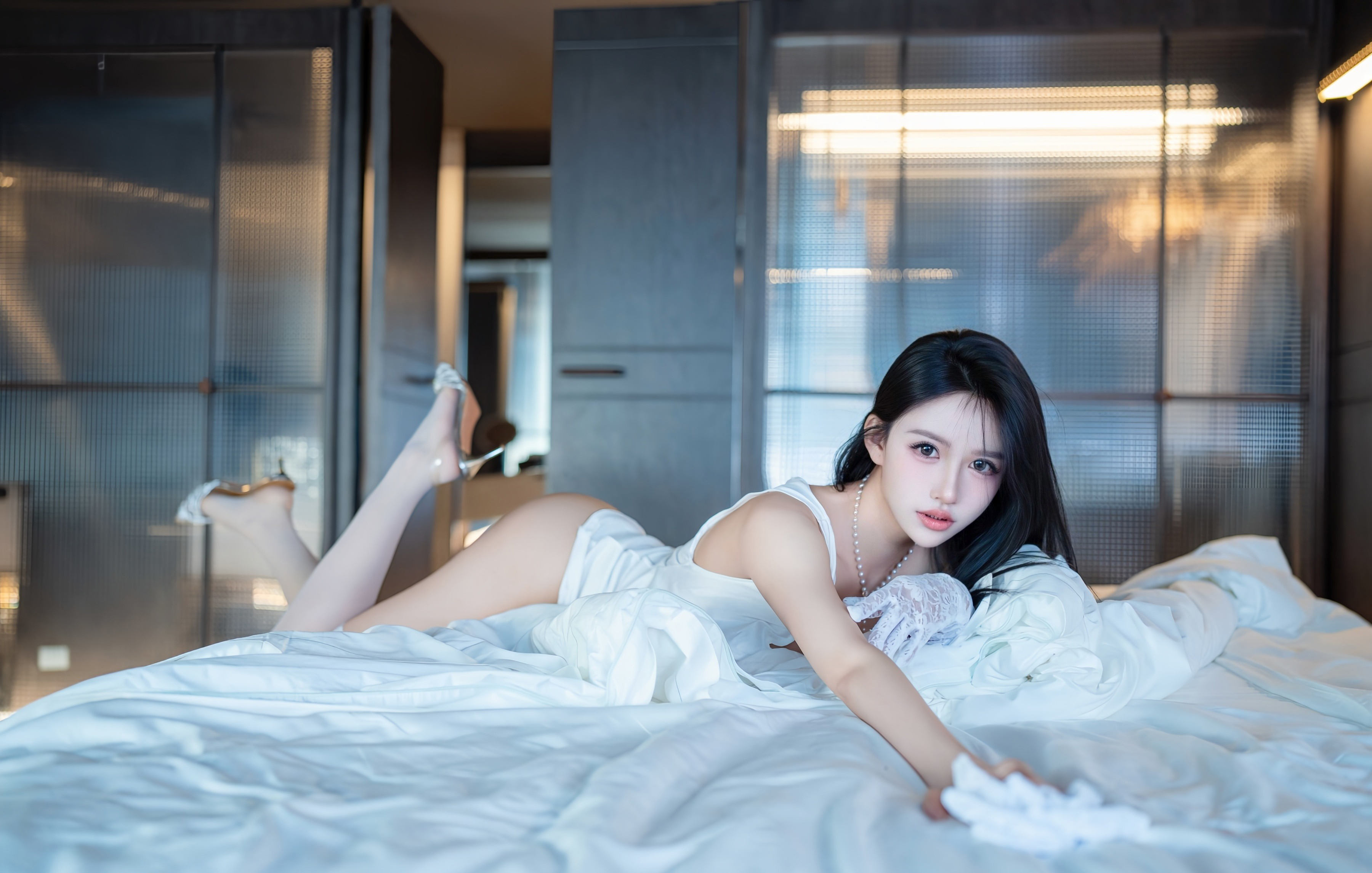 [XiuRen秀人网] 2025.12.18 No.11124 shelly诗莉 白色情趣服饰 性感写真 [80+1P] 第 29 张