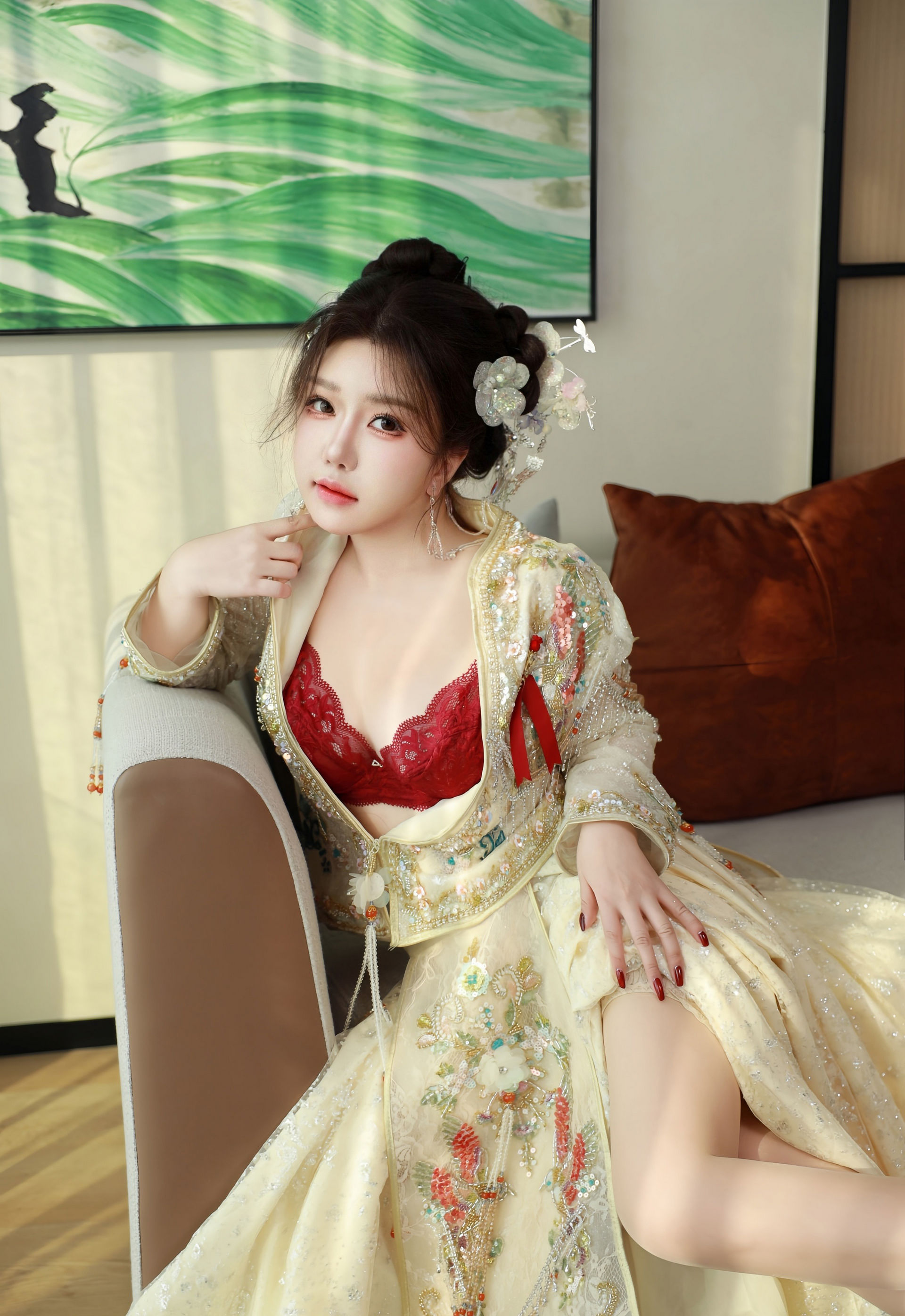 [XiuRen秀人网] 2026.01.12 No.11220 小薯条nienie 性感秀禾 肉色丝袜 大连旅拍写真 [56+1P] 第 32 张