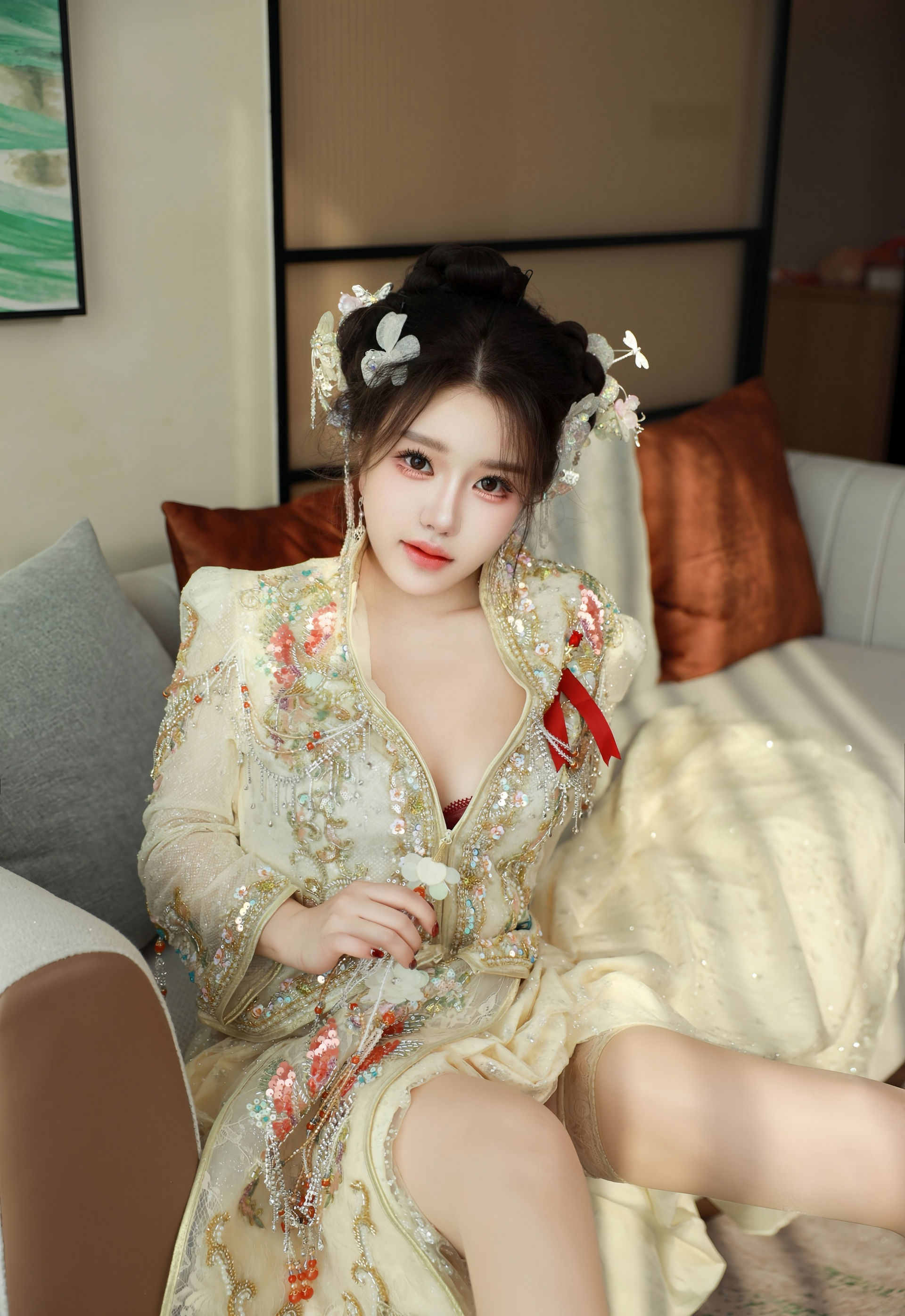 [XiuRen秀人网] 2026.01.12 No.11220 小薯条nienie 性感秀禾 肉色丝袜 大连旅拍写真 [56+1P] 第 34 张