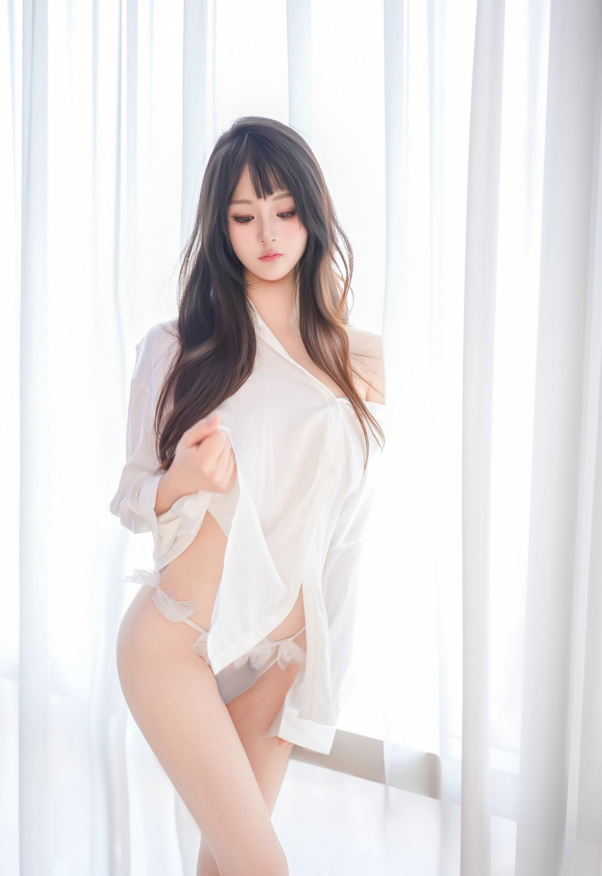 [YOUMI尤蜜荟] 2026.01.14 VOL.1199 沈南汐RuRu 白色情趣内衣 性感写真 [70+1P] 第 45 张