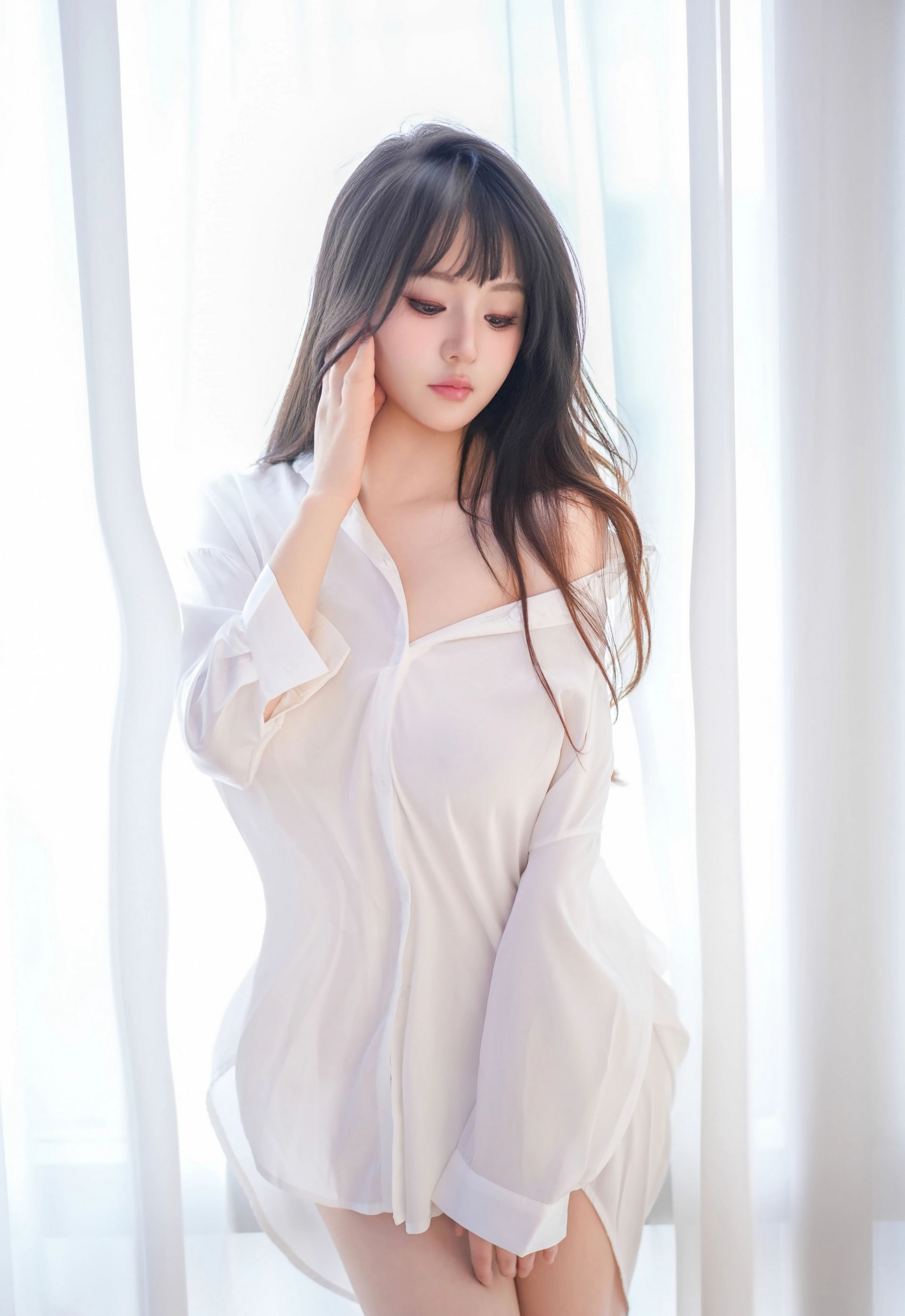 [YOUMI尤蜜荟] 2026.01.14 VOL.1199 沈南汐RuRu 白色情趣内衣 性感写真 [70+1P] 第 48 张