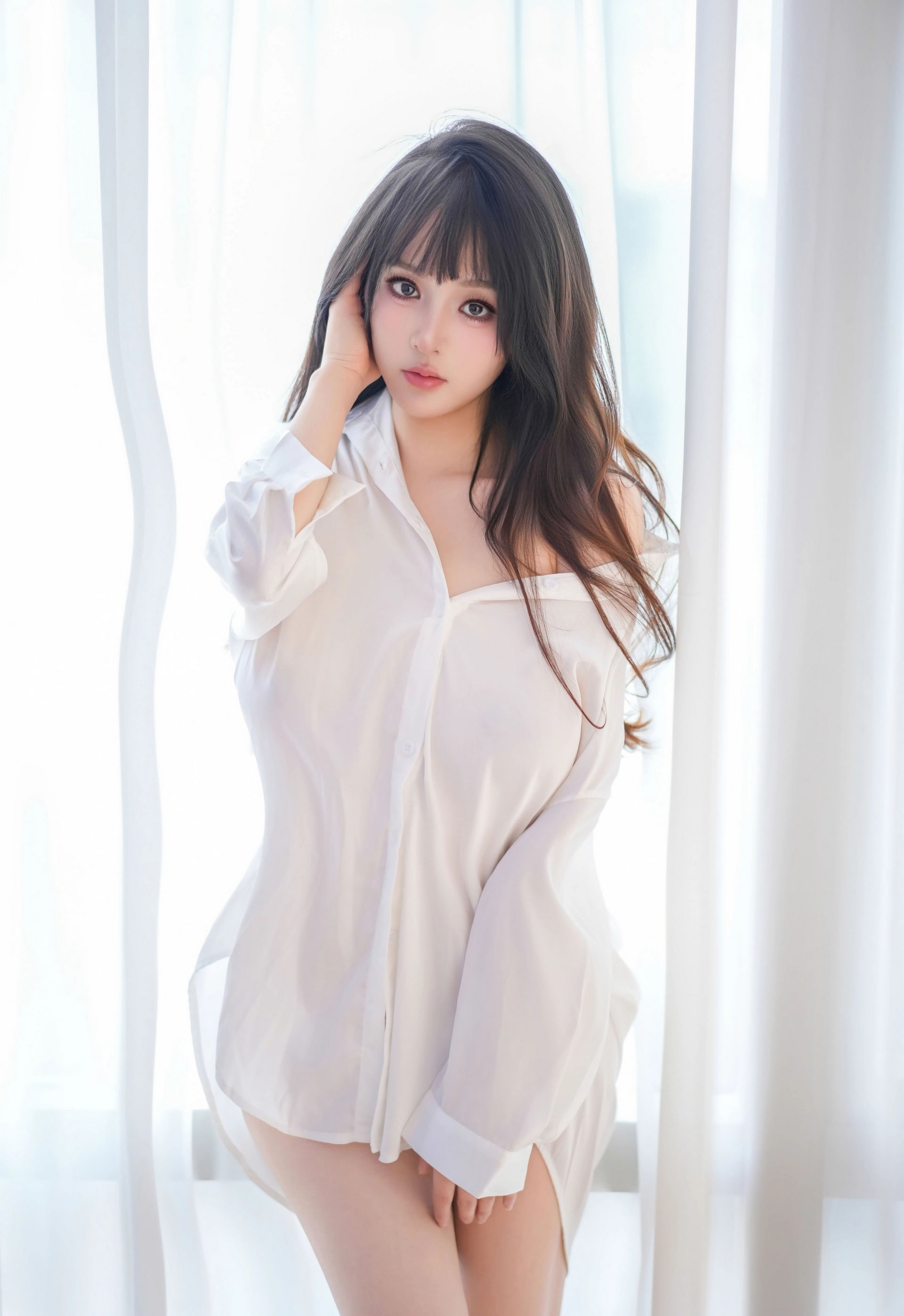 [YOUMI尤蜜荟] 2026.01.14 VOL.1199 沈南汐RuRu 白色情趣内衣 性感写真 [70+1P] 第 49 张
